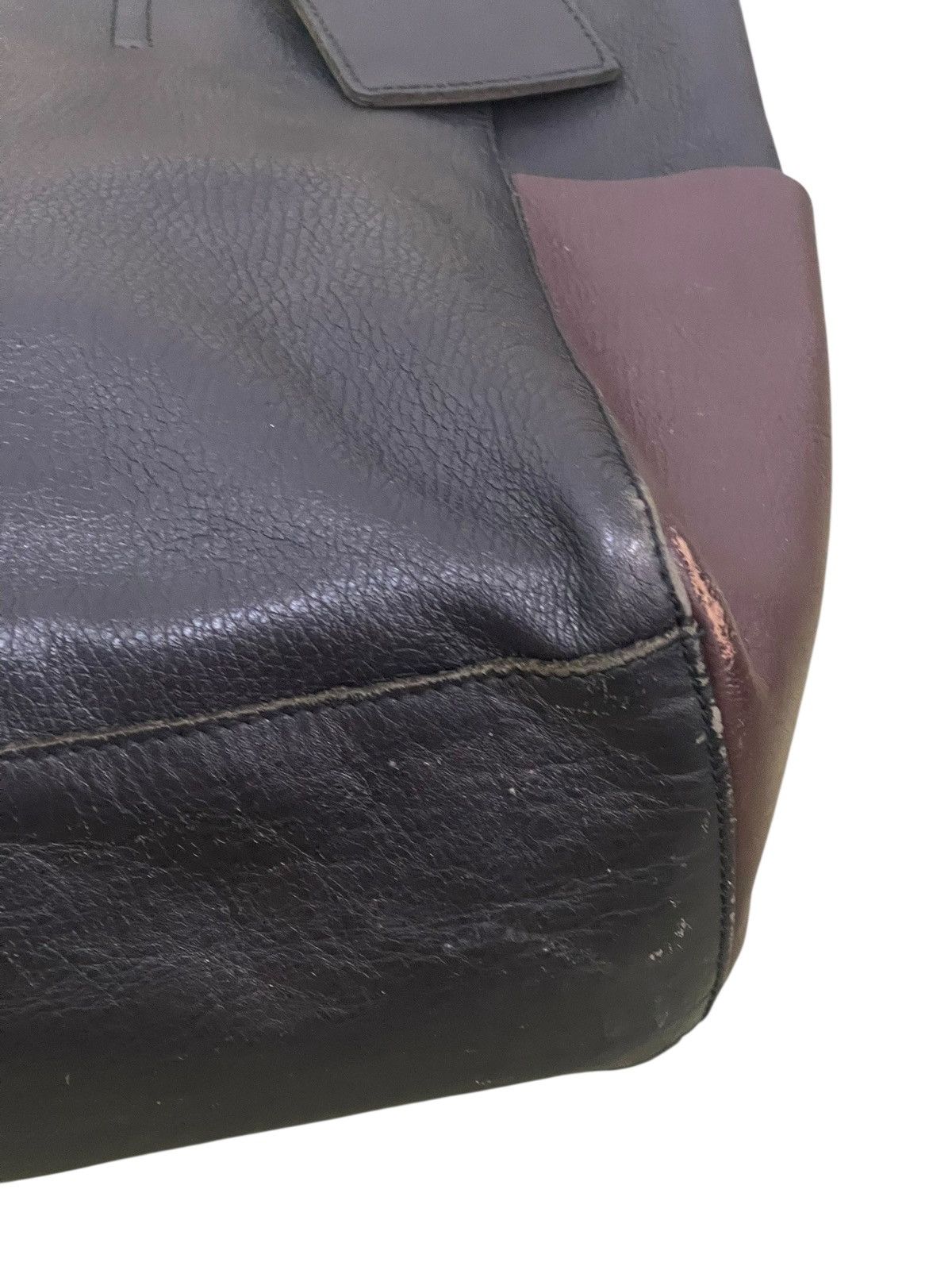 Japanese Brand Full Leather Guardant Tote Shoulder Bag 2🟩2 Size ONE SIZE - 9 Thumbnail