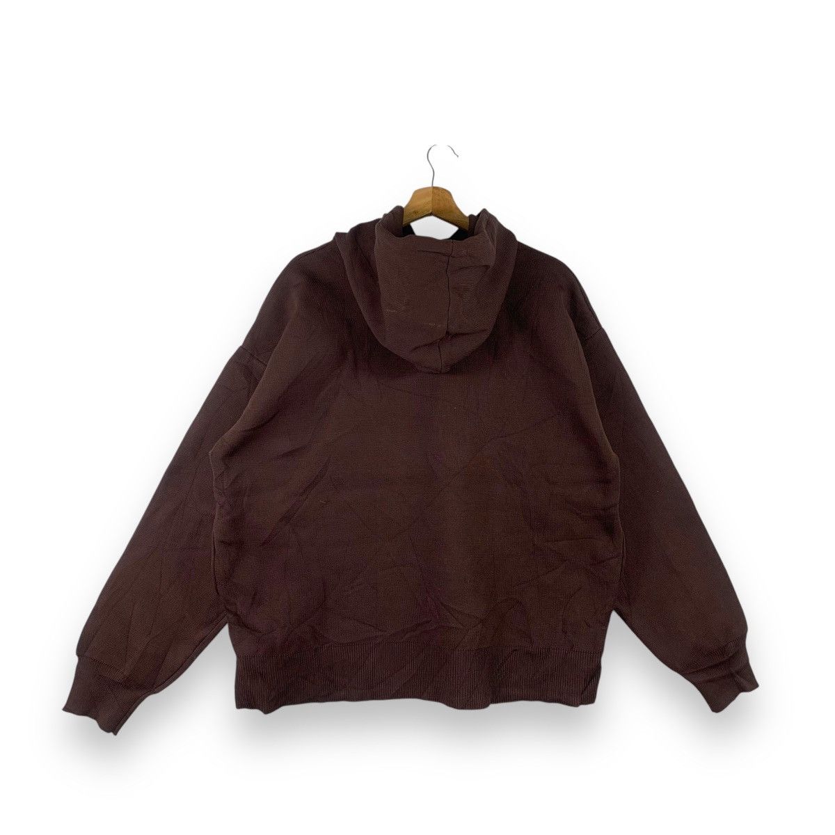 Beams Plus BEAMS PLUS LIGHTS Collection Knit Baggy Oversized Hoodie Size XL / US 12-14 / IT 48-50 - 3 Thumbnail