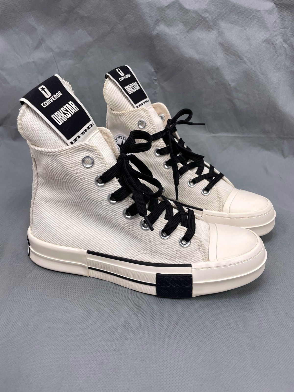 Converse × Rick Owens Drkshdw Rick Owens DRKSHDW x Converse DRKSTAR Chuck 70 Hi Size US 5.5 / IT 35.5 - 1 Thumbnail