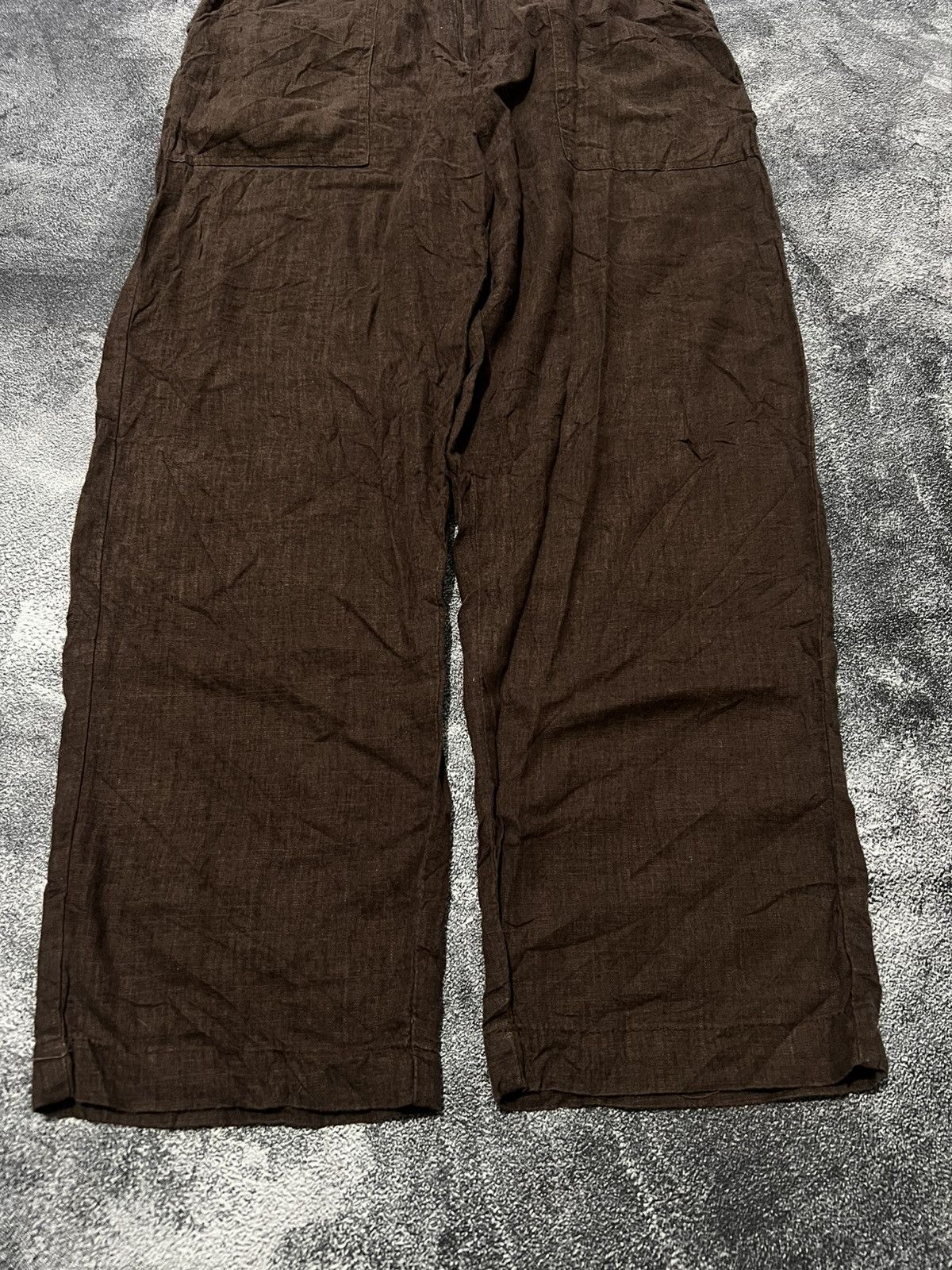Issey Miyake Plantation By Issey Miyake Linen Pants Size US 30 / EU 46 - 5 Thumbnail