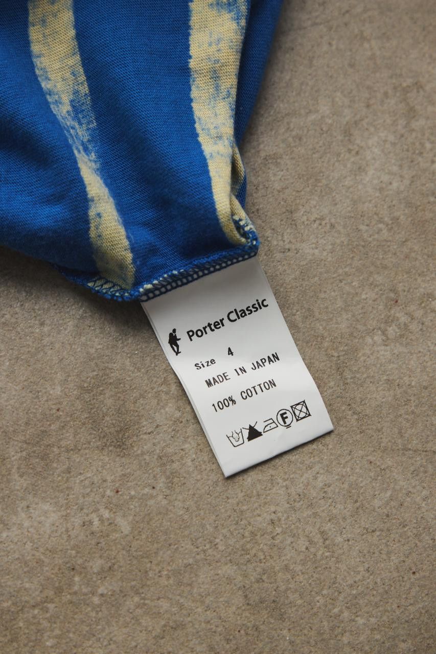 Porter Classic Porter Classic ARTIST BORDER T-SHIRT Blue Size US XL / EU 56 / 4 - 7 Thumbnail