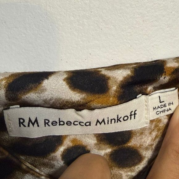 Rebecca Minkoff Rebecca Minkoff Leopard Print Slip Dress – Size L Size L / US 10 / IT 46 - 6 Thumbnail