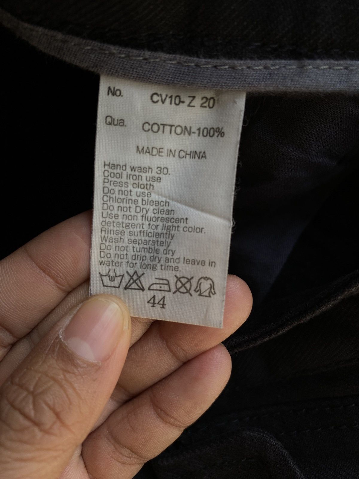 CIVARIZE CIVARIZE Y2K Punk Black Utility Cargo Pants Size US 32 / EU 48 - 19 Thumbnail