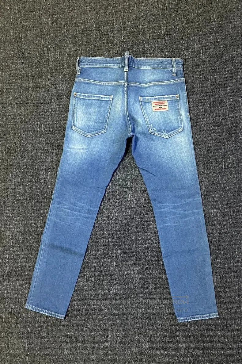 Dsquared2 DSquared2 Light Wash Distressed Denim Jeans. Size US 44 / EU 60 - 3 Thumbnail