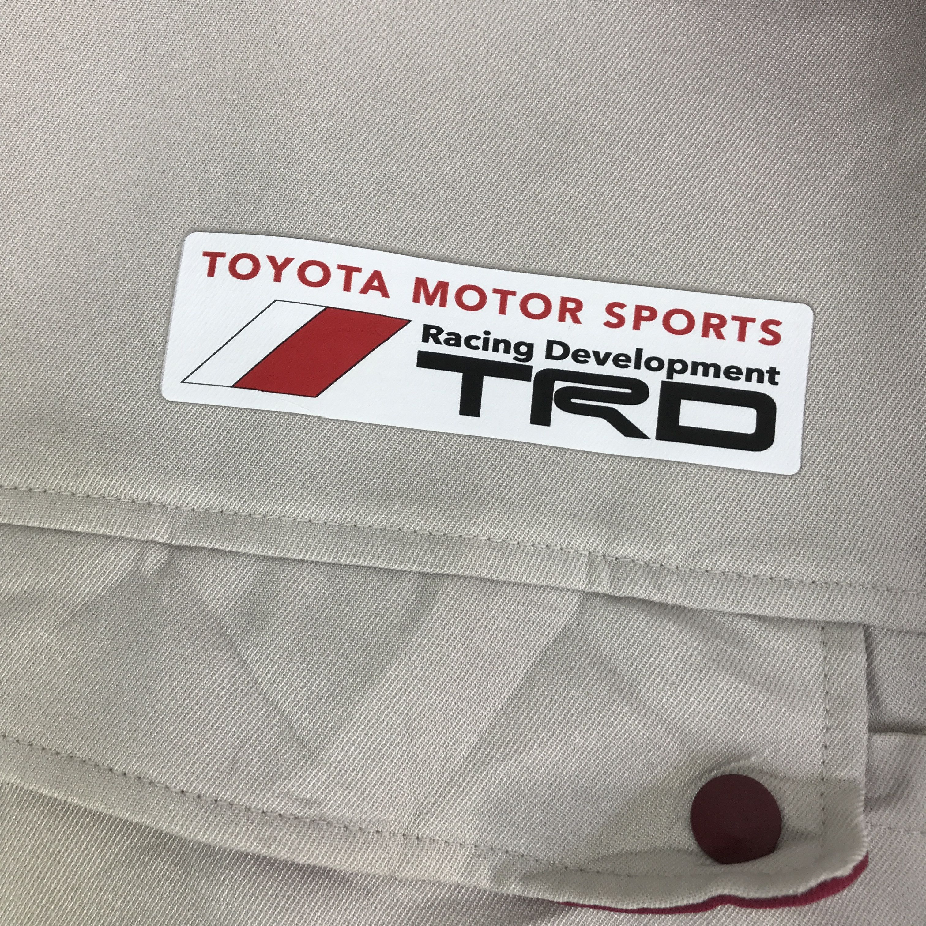 Japanese Brand TOYOTA X TRD RACING JAPAN CUSTOM JACKET K122B17 Size US L / EU 52-54 / 3 - 14 Thumbnail