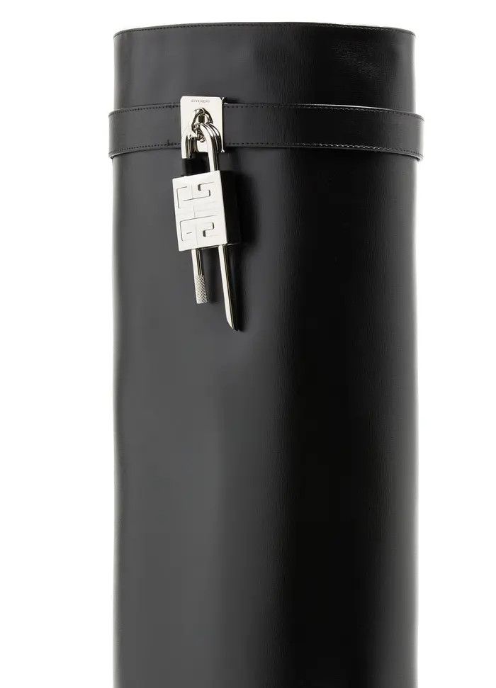 Givenchy o1lv12m0526 Shark Lock Boots in Black Size US 12 / IT 42 - 6 Thumbnail