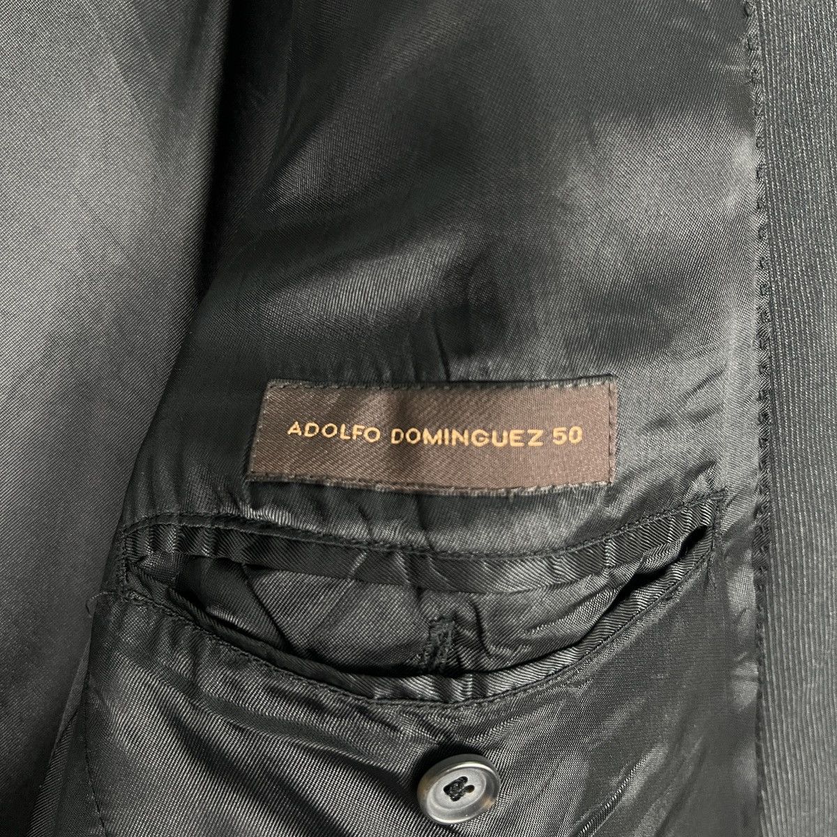 Adolfo Dominguez 🔥 ADOLFO DOMINGUEZ PINSTRIPE BLAZER Size US M / EU 48-50 / 2 - 16 Thumbnail