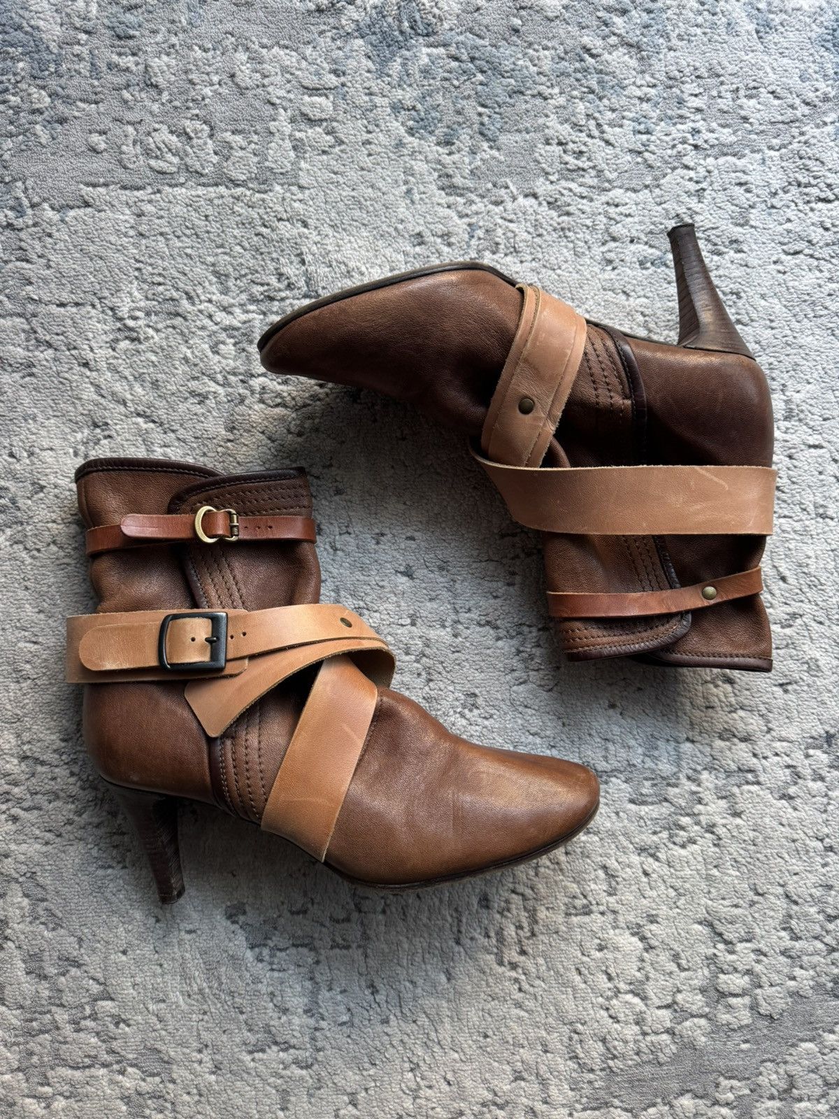 Chloe Chloe leather Strap Avantgarde Ankle Boots Size 39 Size US 9 / IT 39 - 2 Thumbnail