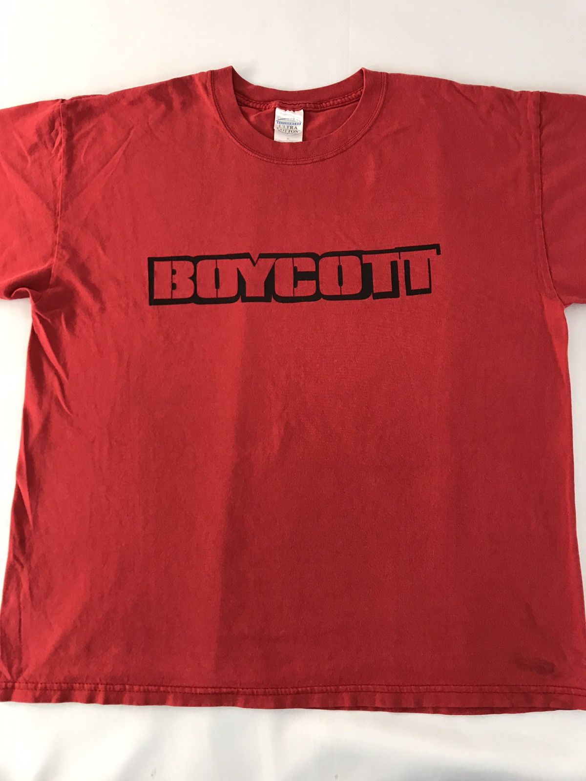 Boycott Boycott HBO Film Drama Spell Out Big Logo Printed Tee Size US XL / EU 56 / 4 - 3 Thumbnail