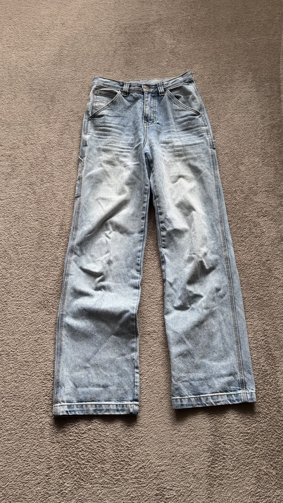 JNCO Vintage Baggy washed denim faded jeans Y2K Japan Jnco Style Size US 30 / EU 46 - 1 Thumbnail