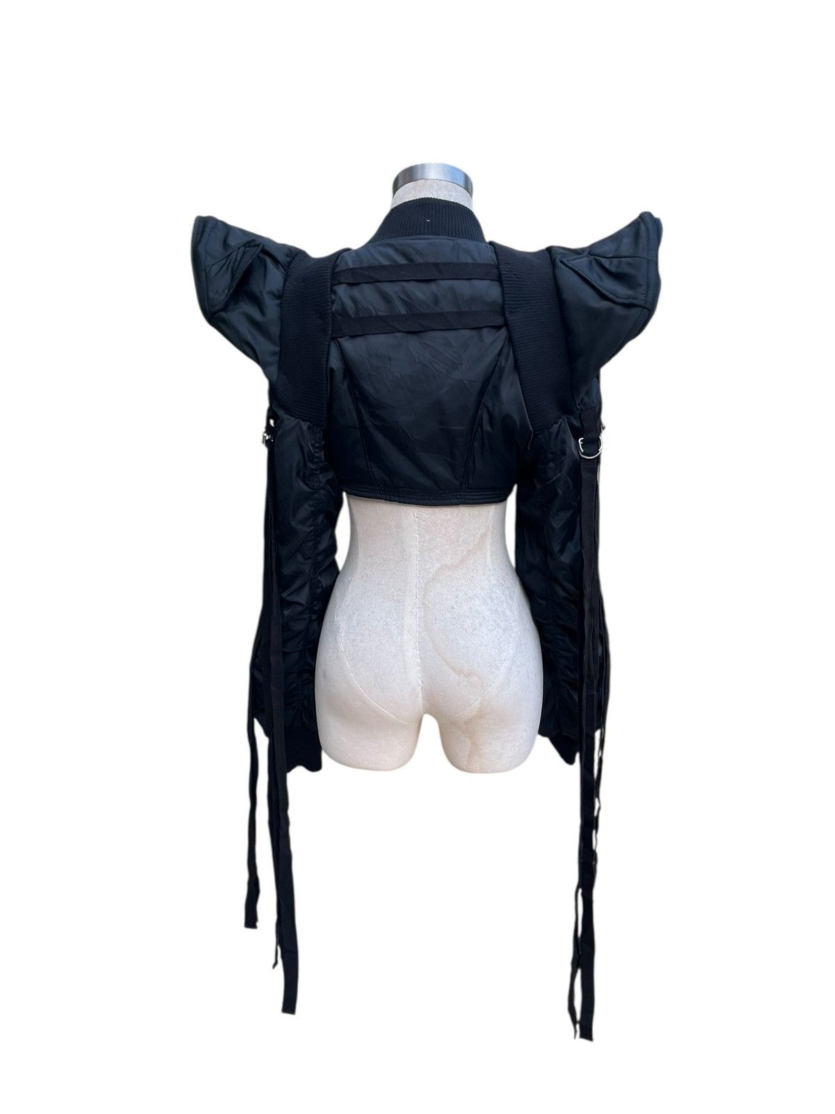 Designer Costum-made recontruct cropped jacket Size S / US 4 / IT 40 - 5 Thumbnail
