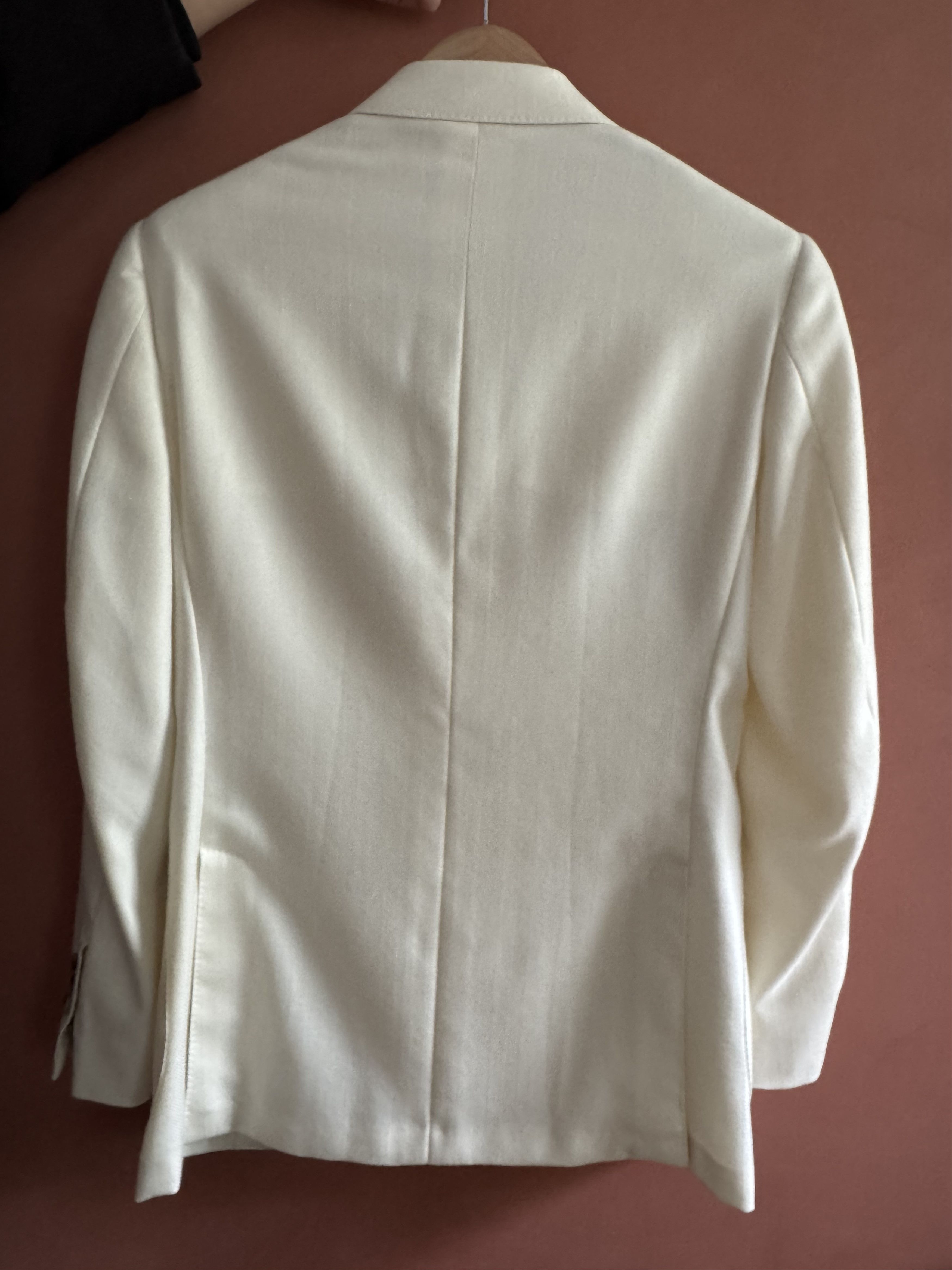 Thom Sweeney NEW Thom Sweeney Cashmere Silk Double Breasted Jacket Size 36R - 6 Thumbnail