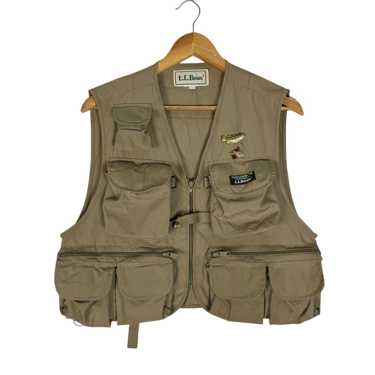 L.L. Bean ☀️LL BEAN FISHING UTILITY POCKET VEST Size US S / EU 44-46 / 1 - 1 Thumbnail