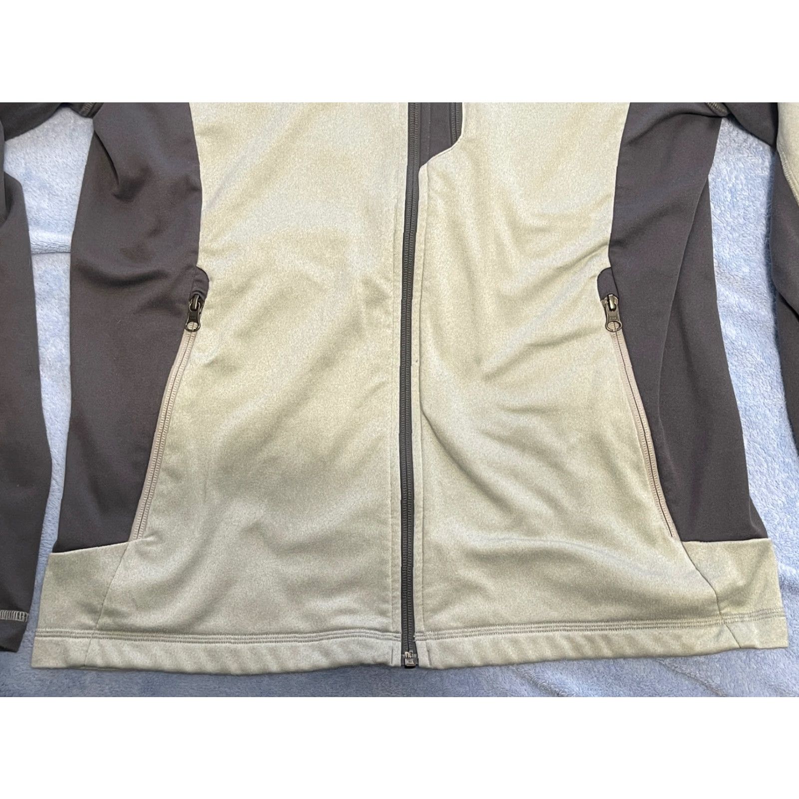 The North Face The North Face Full Zip Fleece Jacket Long Sleeve Men’s Size Medium Gray Size M / US 6-8 / IT 42-44 - 2 Thumbnail