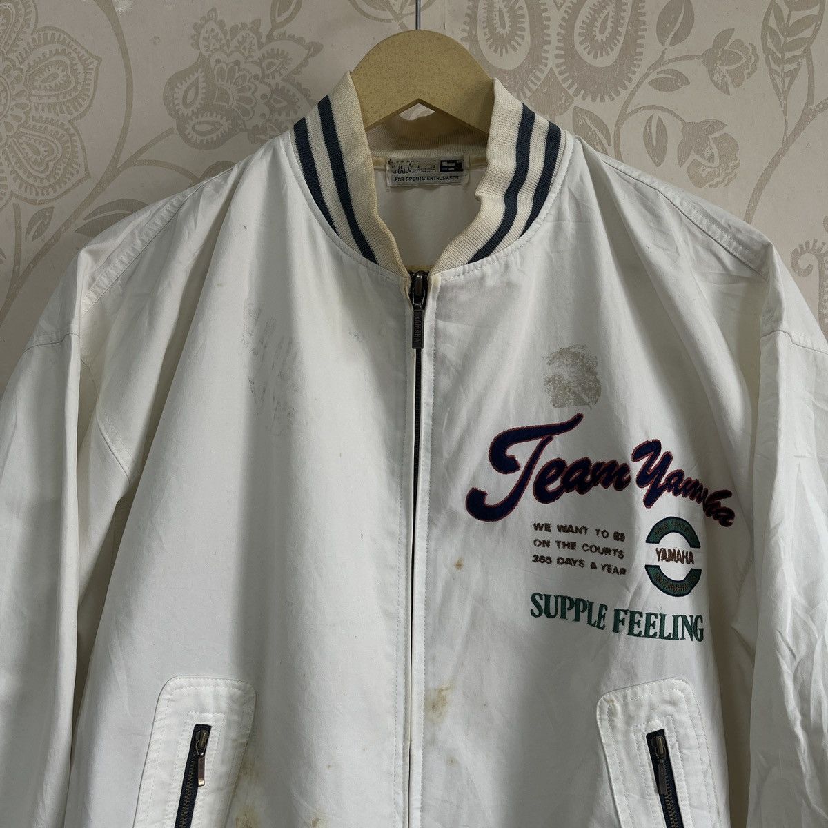 Vintage × Yamaha Rare 1970s Team Yamaha Sports Enthusiasts Bomber Jacket Size US L / EU 52-54 / 3 - 21 Thumbnail