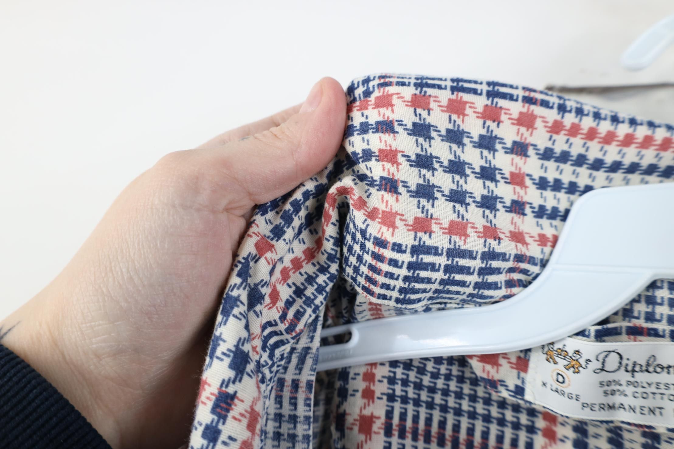 Vintage Vintage 70s Streetwear Plaid Lab Coat Button Jacket USA Size US XL / EU 56 / 4 - 10 Thumbnail