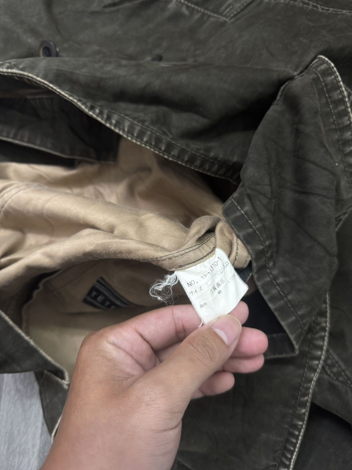 Tete Homme Rare 🔥/ Vintage Tete Homme Double Breast Jacket Size L / US 10 / IT 46 - 12 Thumbnail