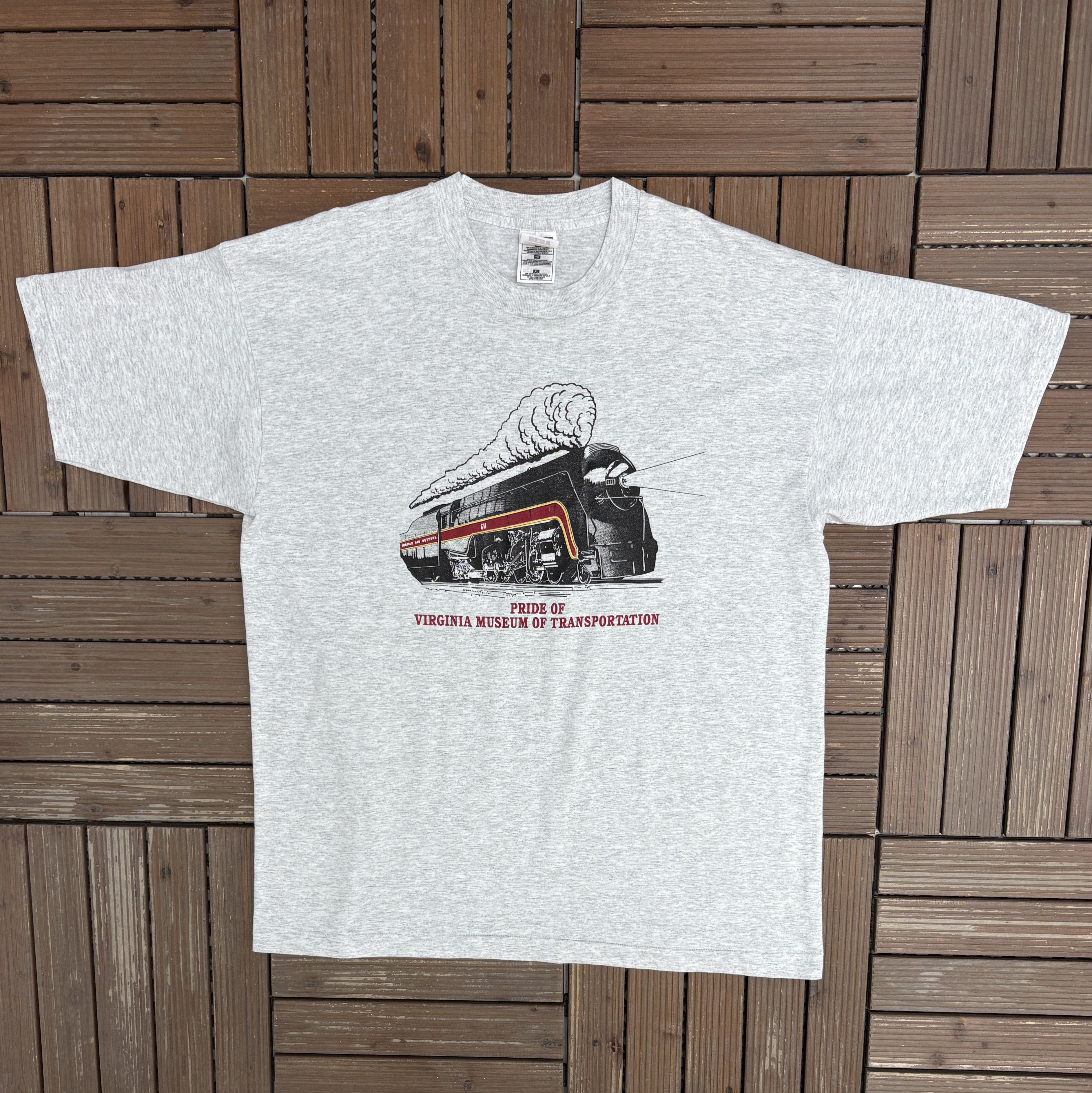 Vintage Pride of Virginia Museum of Transportation Vintage Tee Size US XL / EU 56 / 4 - 1 Thumbnail