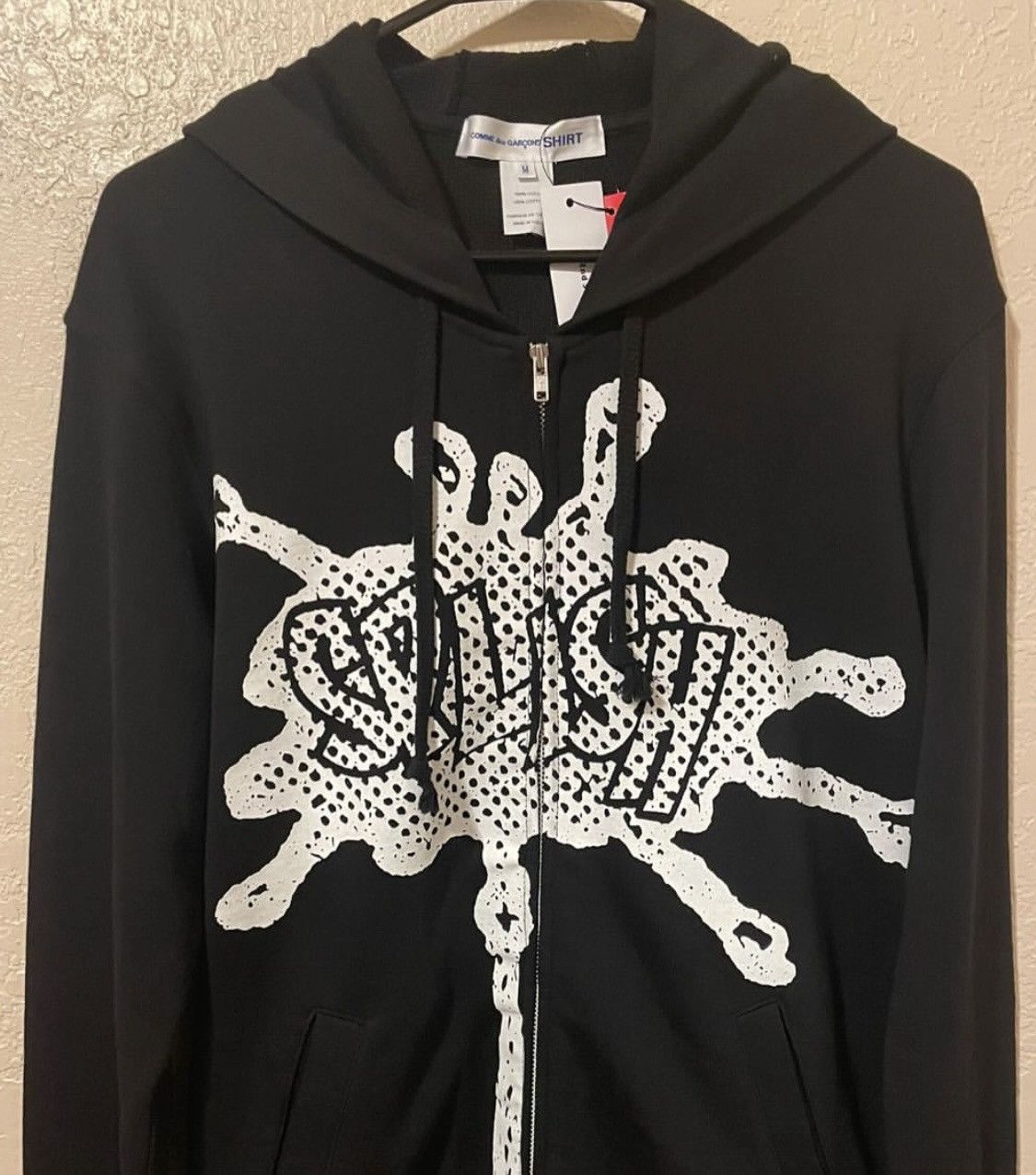 CDG SPLASH ZIP UP