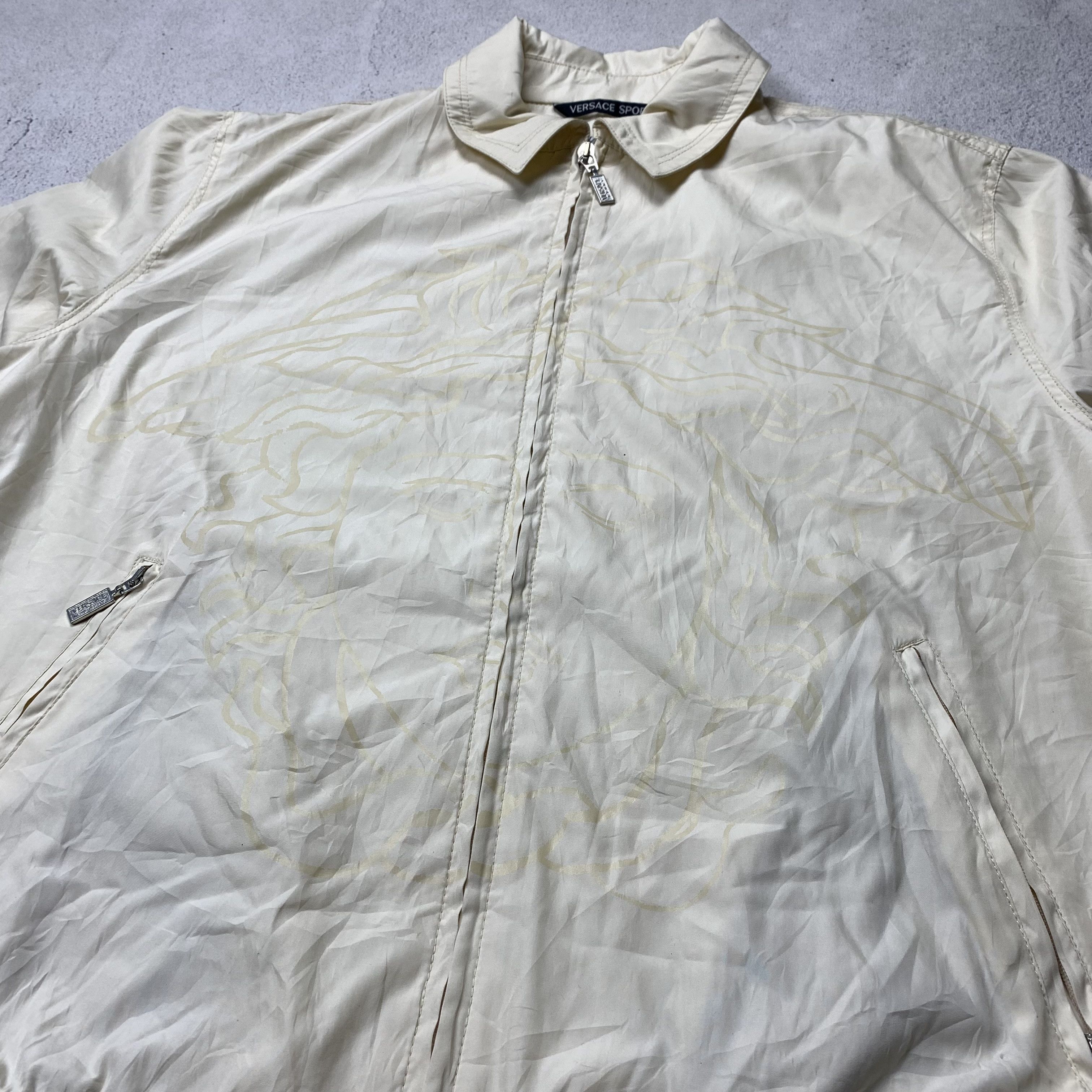 Versace 90s Versace Sport Windbreaker Jacket Size US S / EU 44-46 / 1 - 5 Thumbnail
