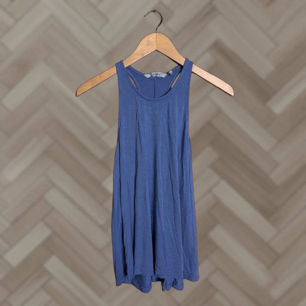 Athleta Athleta Women’s Crossroad Tank Top XS Blue Tank Womens XS Athletic Racerback Sleeveless Activewear Crossroad Size XS / US 0-2 / IT 36-38 - 1 Thumbnail