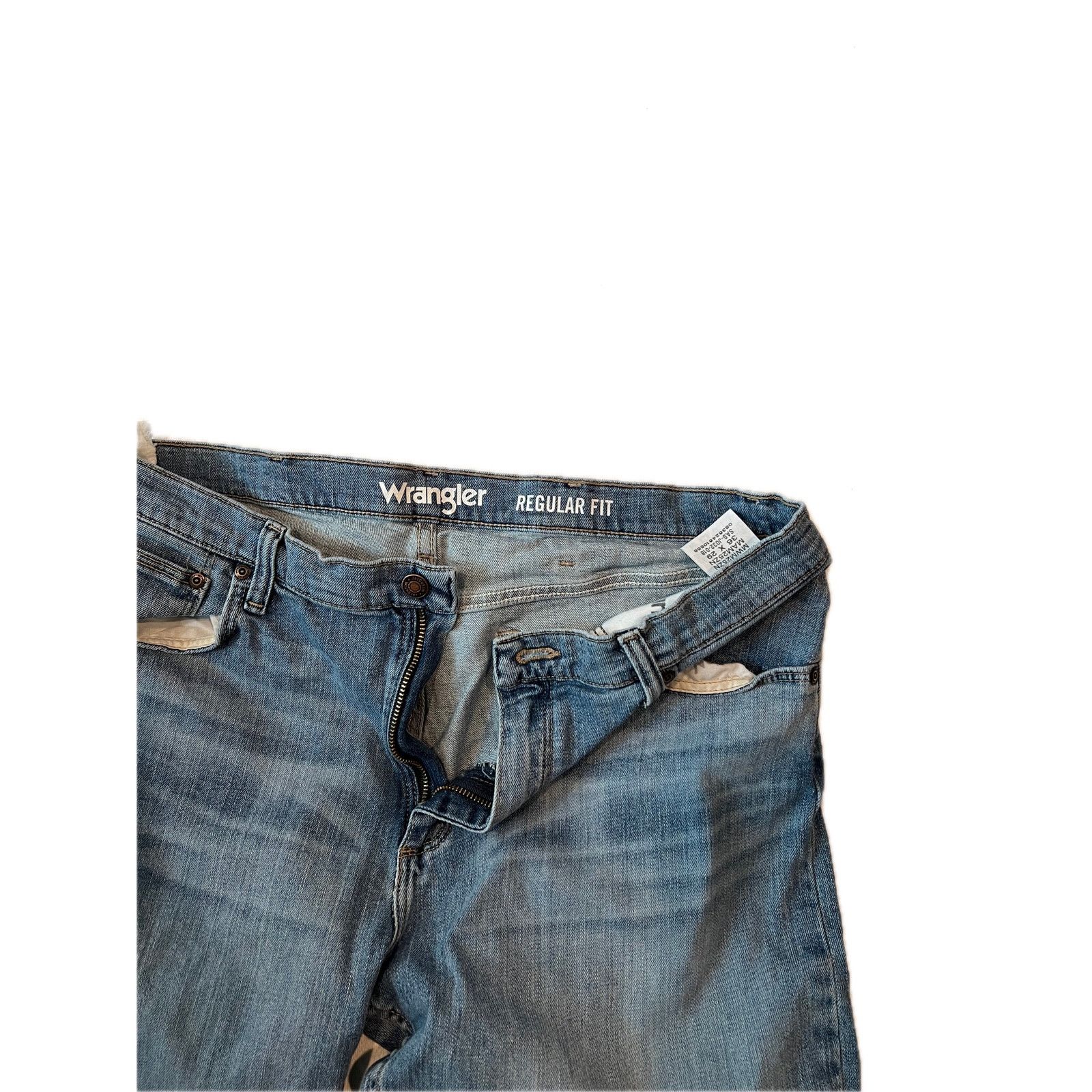 Wrangler Wrangler Straight Fit Jeans Mens 36x29 Size US 36 / EU 52 - 3 Thumbnail