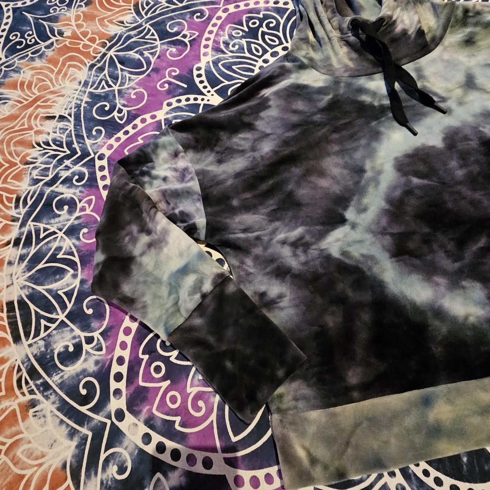 Designer Women's Tie-Dye Cozie by Pink Rose Sweatshirt Size M / US 6-8 / IT 42-44 - 3 Thumbnail