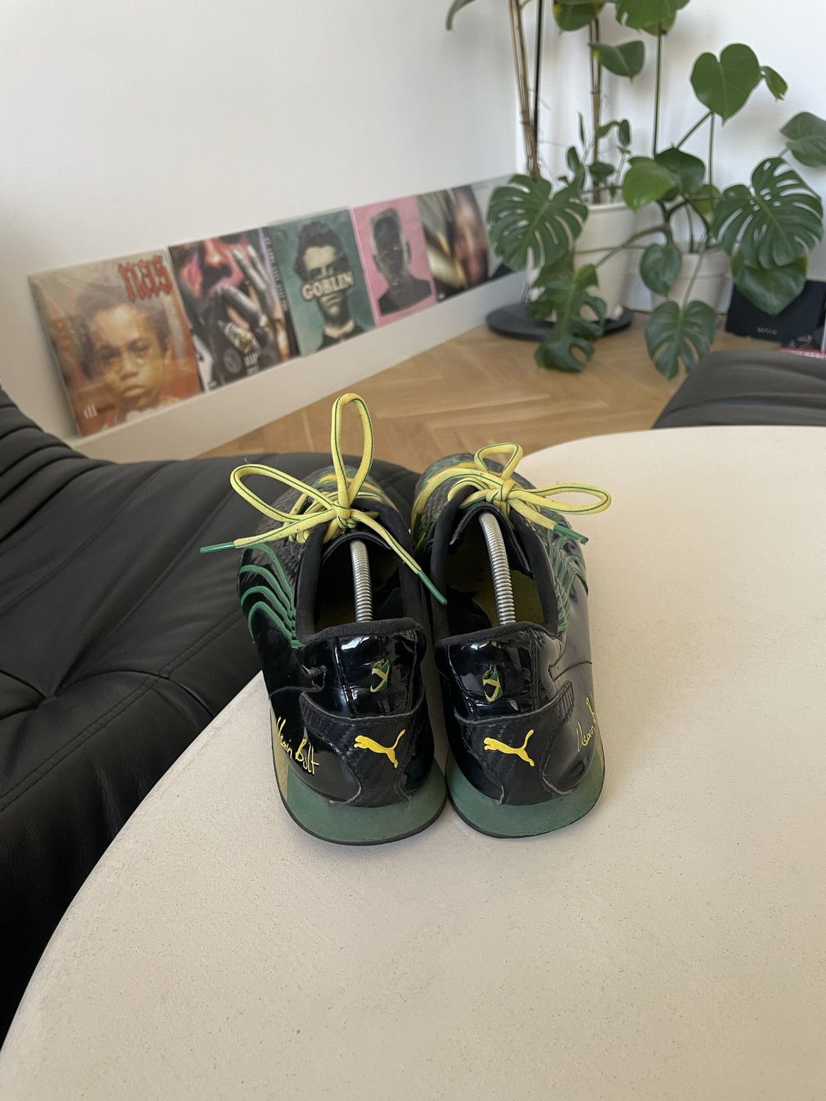 Puma Puma x Usain Bolt Olympic Gold Champion Y2K Sneakers Size US 10.5 / EU 43-44 - 4 Thumbnail