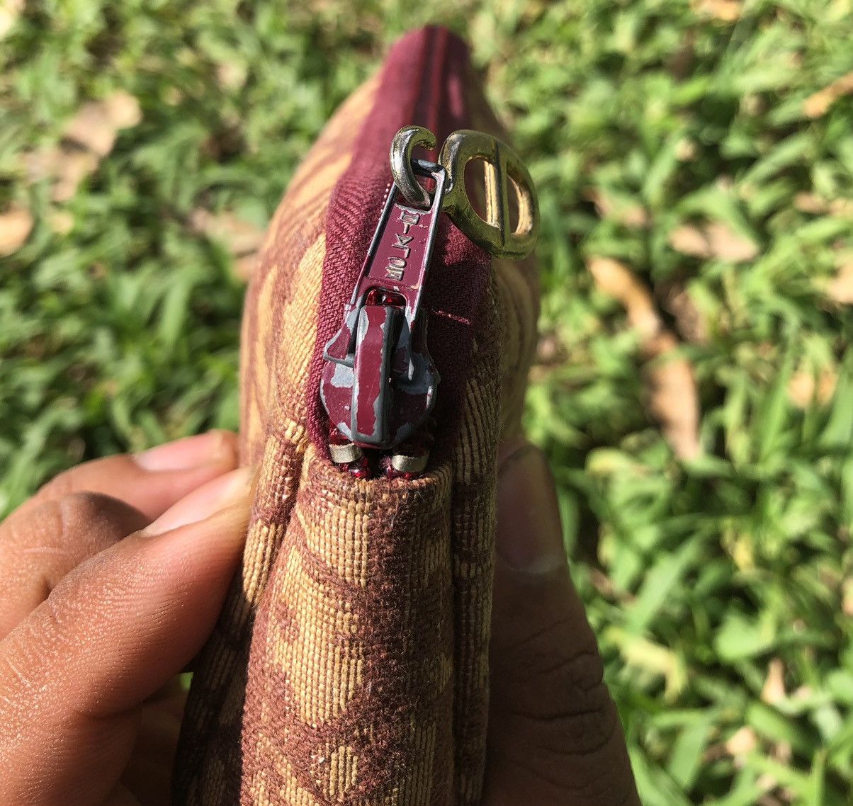 Christian Dior Monsieur × Dior × Vintage Authentic Vintage Dior Monogram Long Purse Size ONE SIZE - 5 Thumbnail