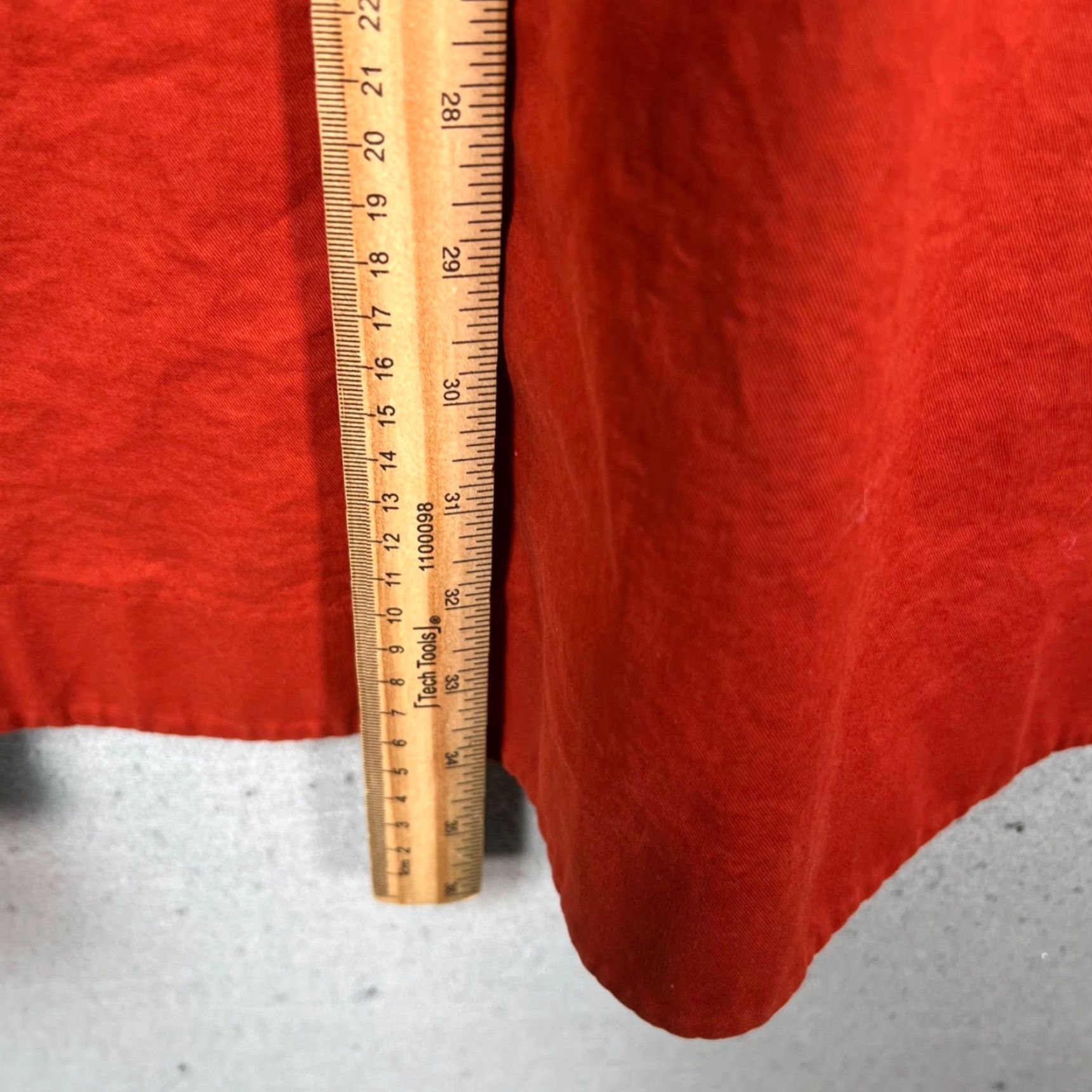 Cos COS Dress Womens 4 Red Short-Sleeve A-Line Back Zip Cotton Blend Knee Length Vintage No N/A Size S / US 4 / IT 40 - 6 Thumbnail