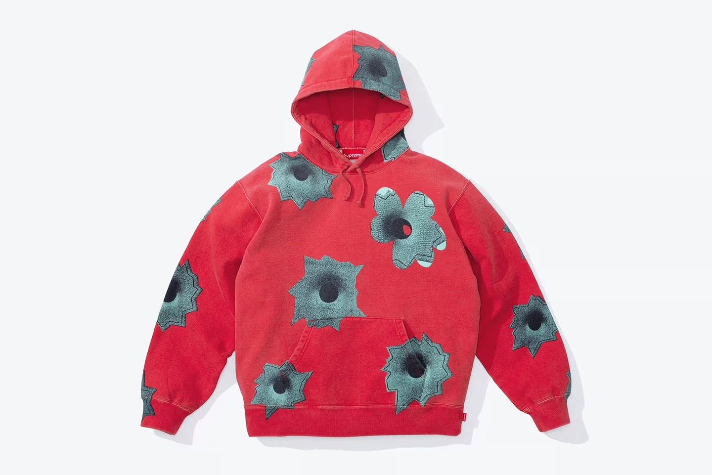 Supreme Supreme Nate Lowman Hooded Sweatshirt - Size M Size US M / EU 48-50 / 2 - 8 Thumbnail