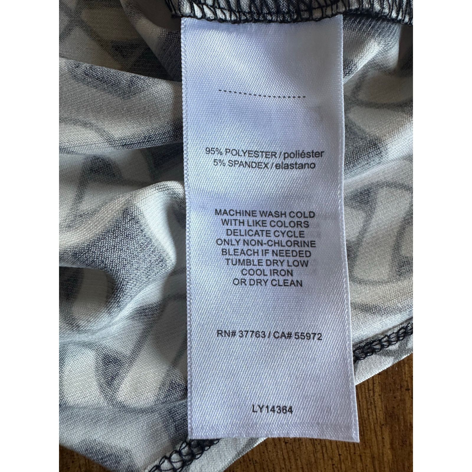 Other Laundry by Design Black White Chain Print Shift Dress Size 2 Size XS / US 0-2 / IT 36-38 - 9 Thumbnail