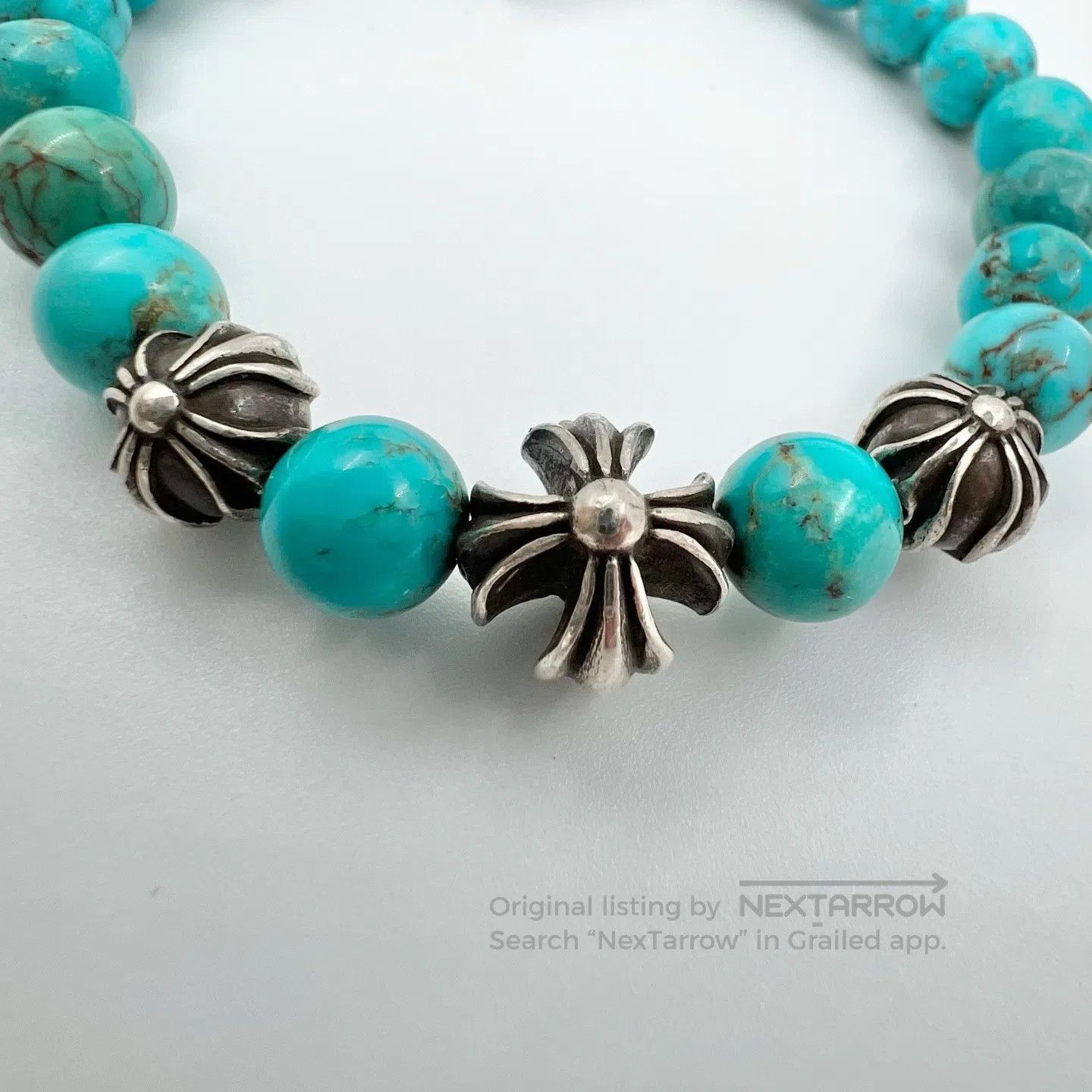Chloe Chloe Turquoise silver bracelet Size ONE SIZE - 2 Thumbnail