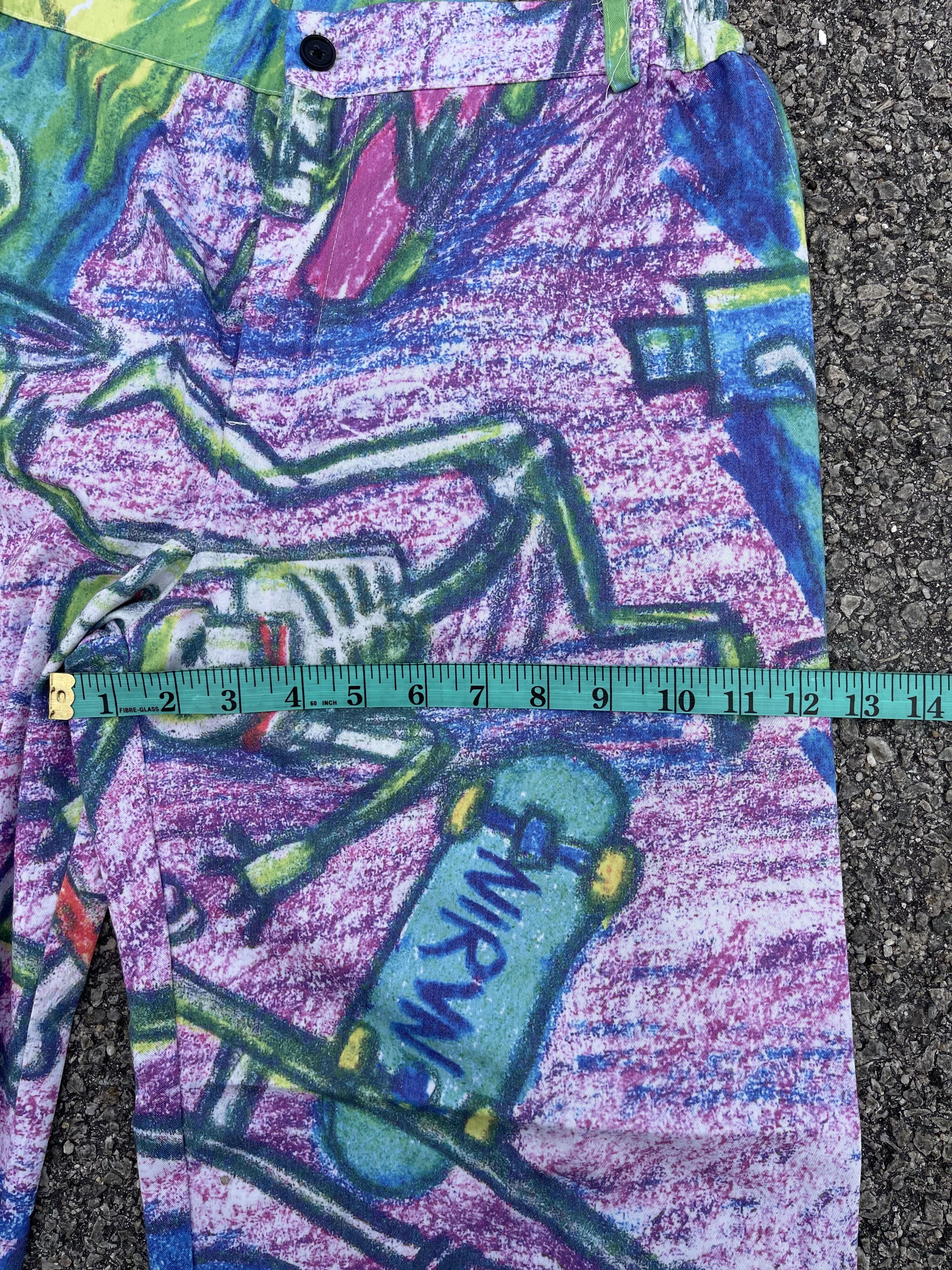 Nirvana “Skull Skater” Fullprint OVP Artwork Trouser Baggy Size US 30 / EU 46 - 12 Thumbnail