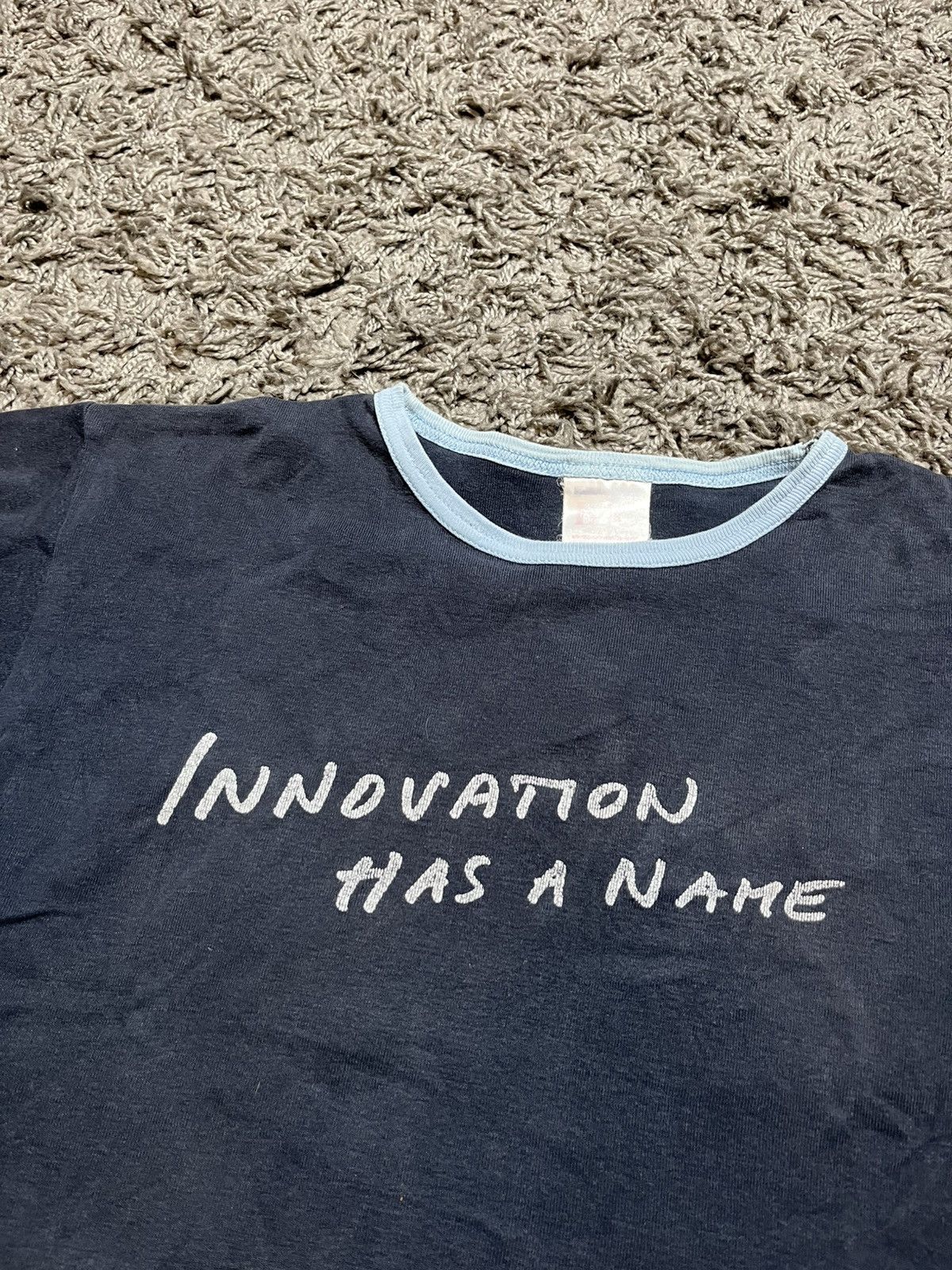 Band Tees × Vintage DA VINCI VINTAGE 00s “ INNOVATION HAS A NAME” COTTON T-SHIRT Size US M / EU 48-50 / 2 - 2 Thumbnail