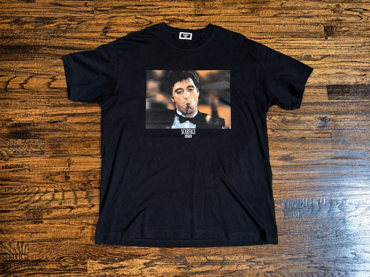 Kith X Scarface Tony Montana Graphic T-Shirt NWT Size XL