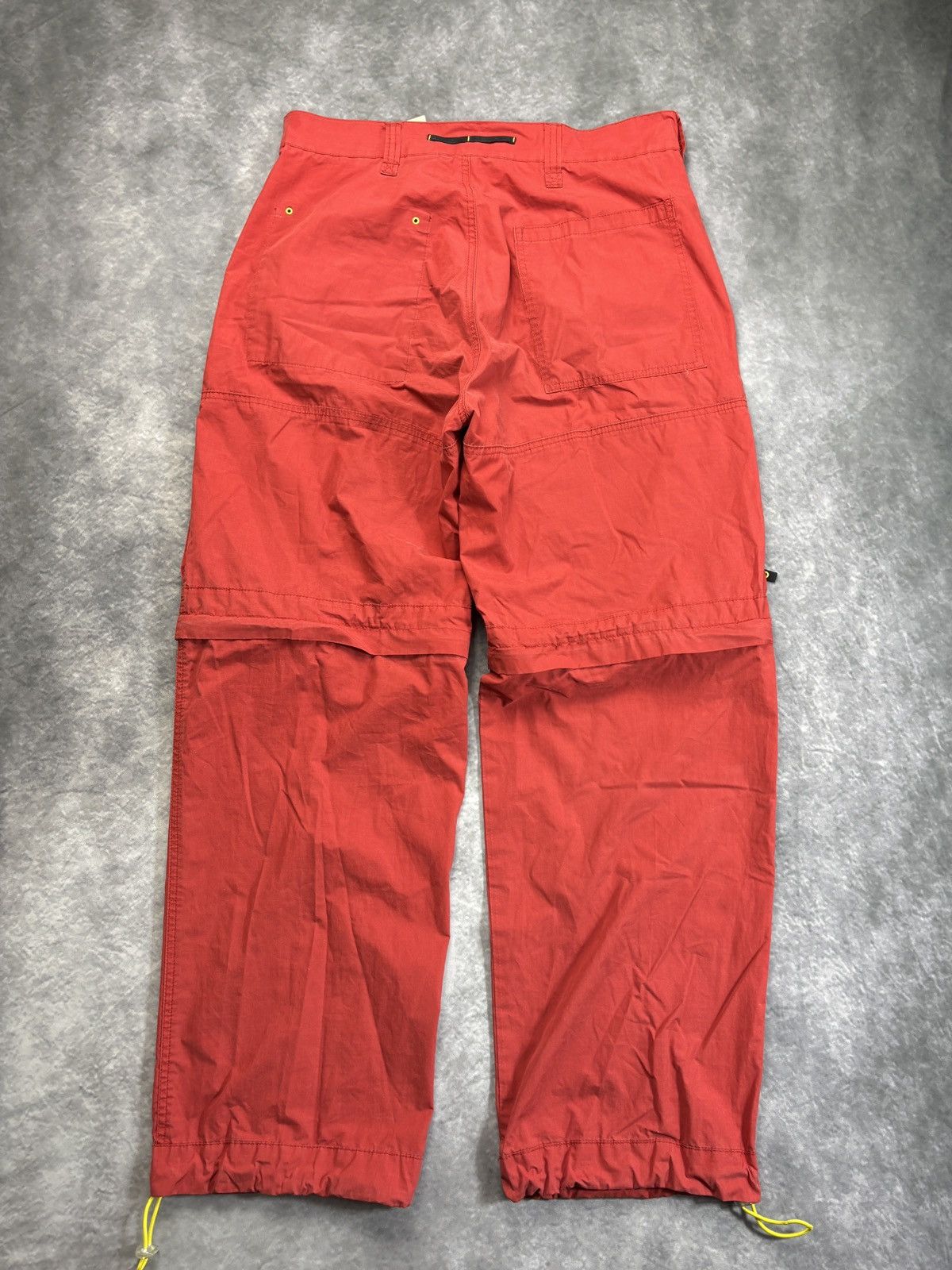 Other × Vintage 1990s Nylon Cargo Pants Vintage Convertible Zip Off Shorts Size US 32 / EU 48 - 9 Thumbnail
