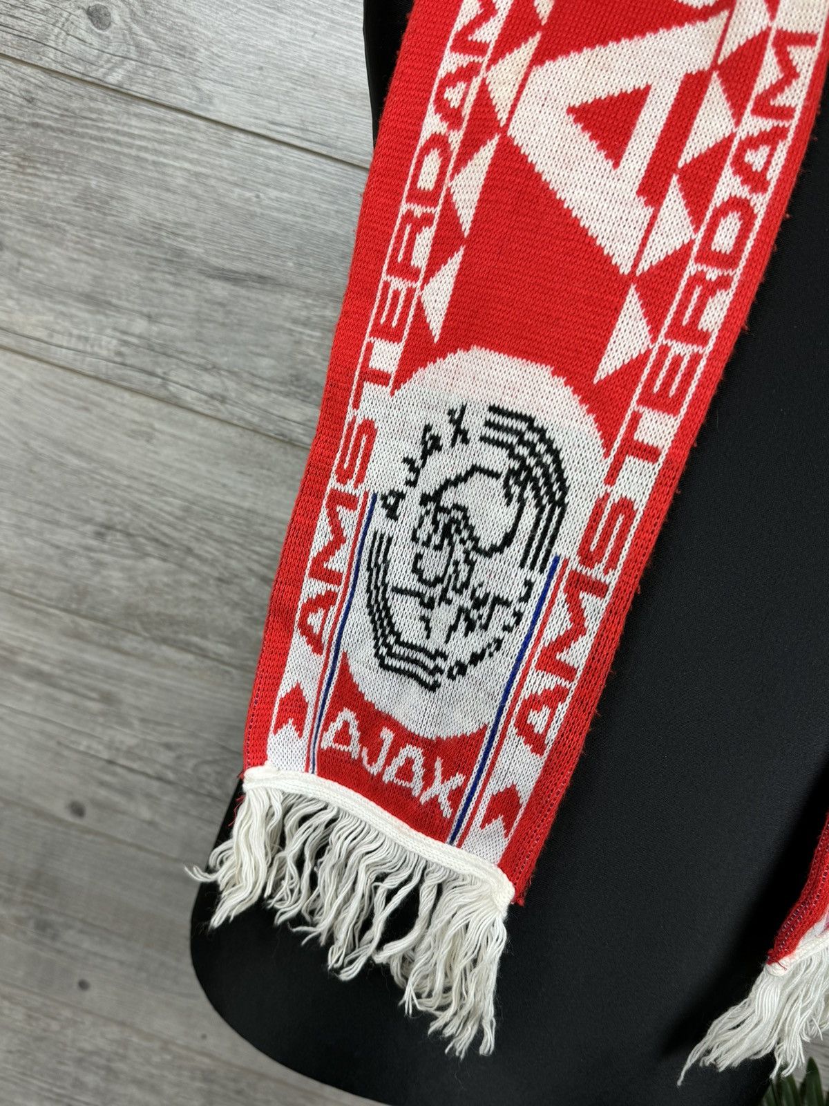 Vintage Vintage Scarf 🧣 Ajax Amsterdam Y2K Drill style Size ONE SIZE - 4 Thumbnail