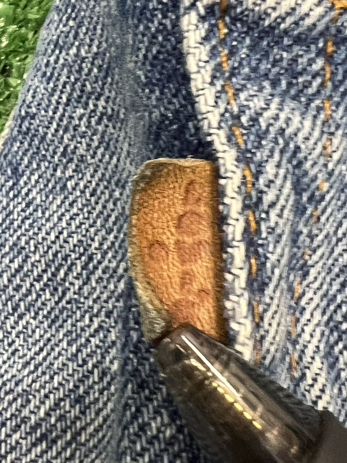 Levi's Vintage 70s Levis For Men Leather Tab Jeans Size US 32 / EU 48 - 3 Thumbnail