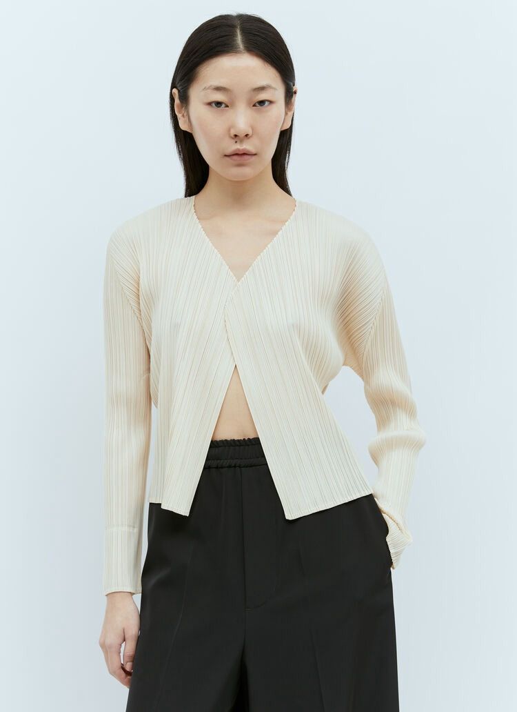 Pleats Please Issey Miyake Issey Miyake Pleats Please Cardigan Women Size ONE SIZE - 5 Thumbnail