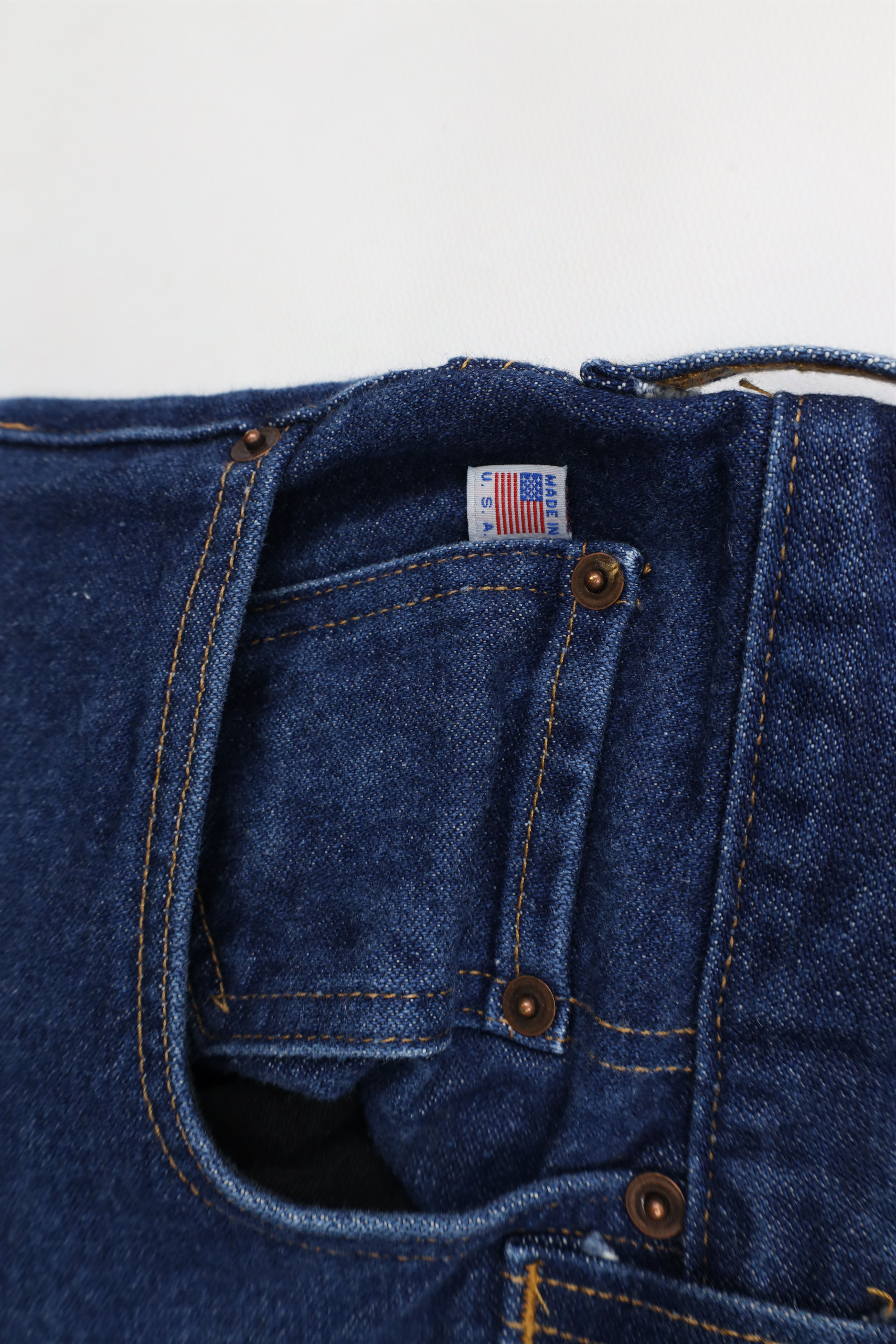 Vintage Vintage 90s Streetwear Straight Leg Denim Jeans Cotton USA Size US 33 - 7 Thumbnail