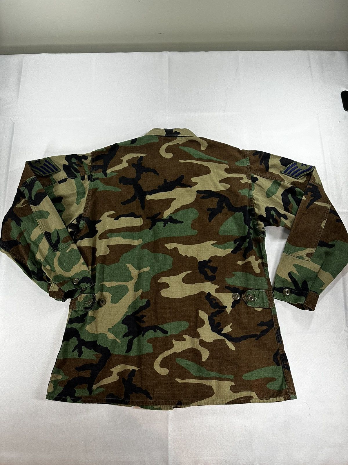 Other Vintage U.S. Military Woodland Camo Ripstop Field Jacket Size US M / EU 48-50 / 2 - 10 Thumbnail