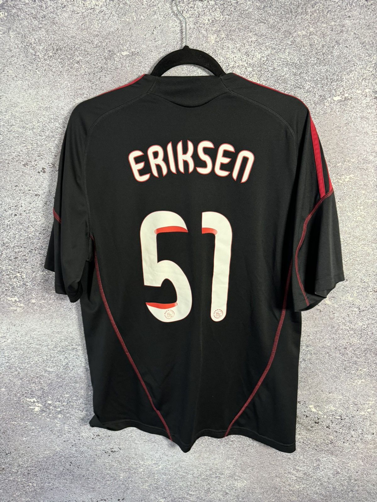Adidas × Vintage ERIKSEN Vintage Ajax 2009/10 Adidas Jersey Blokcore L sz Size US L / EU 52-54 / 3 - 2 Thumbnail