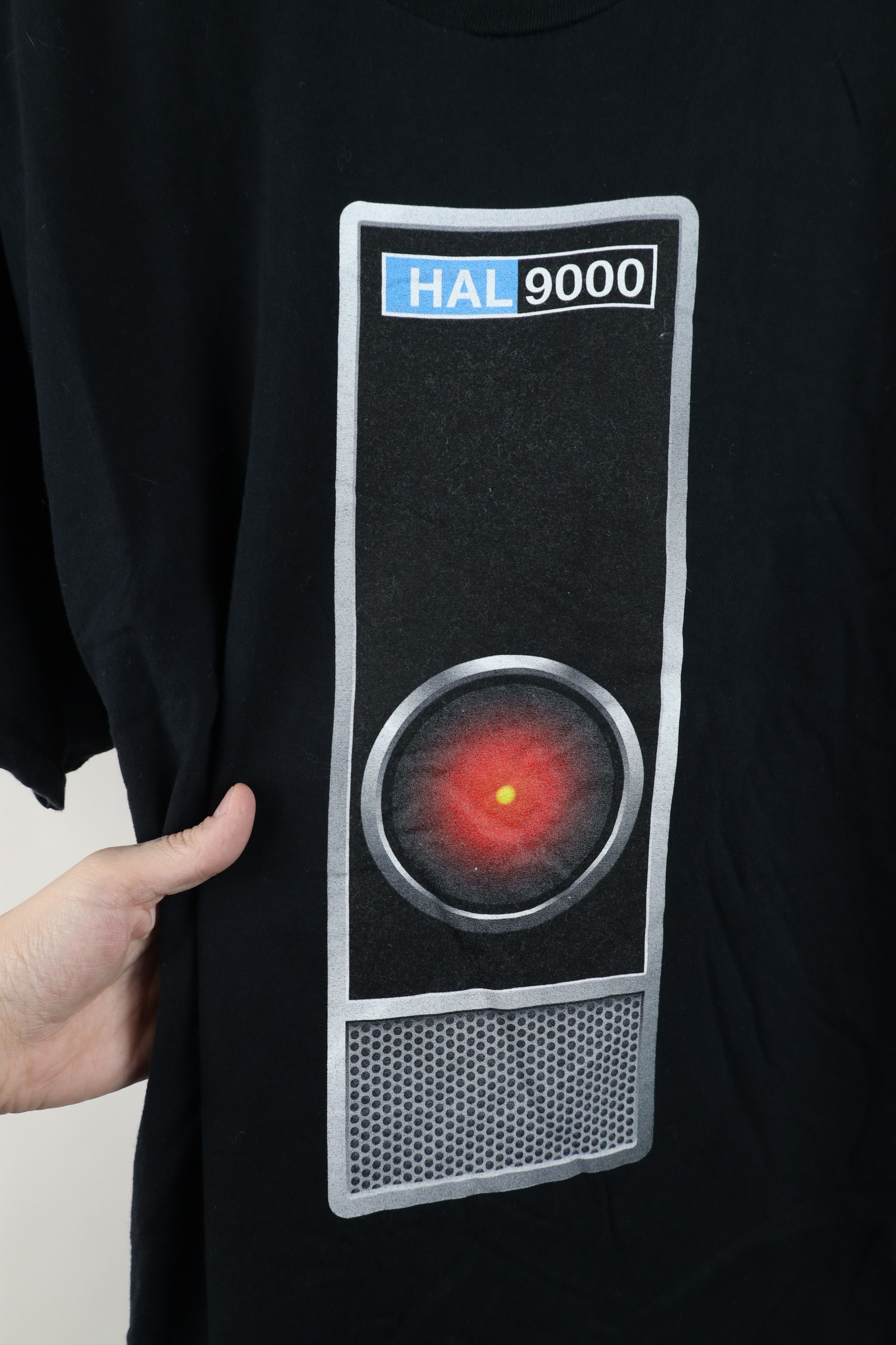 Vintage Vintage Hal 9000 2001 A Space Odyssey Movie T-Shirt Black Size US XL / EU 56 / 4 - 4 Thumbnail