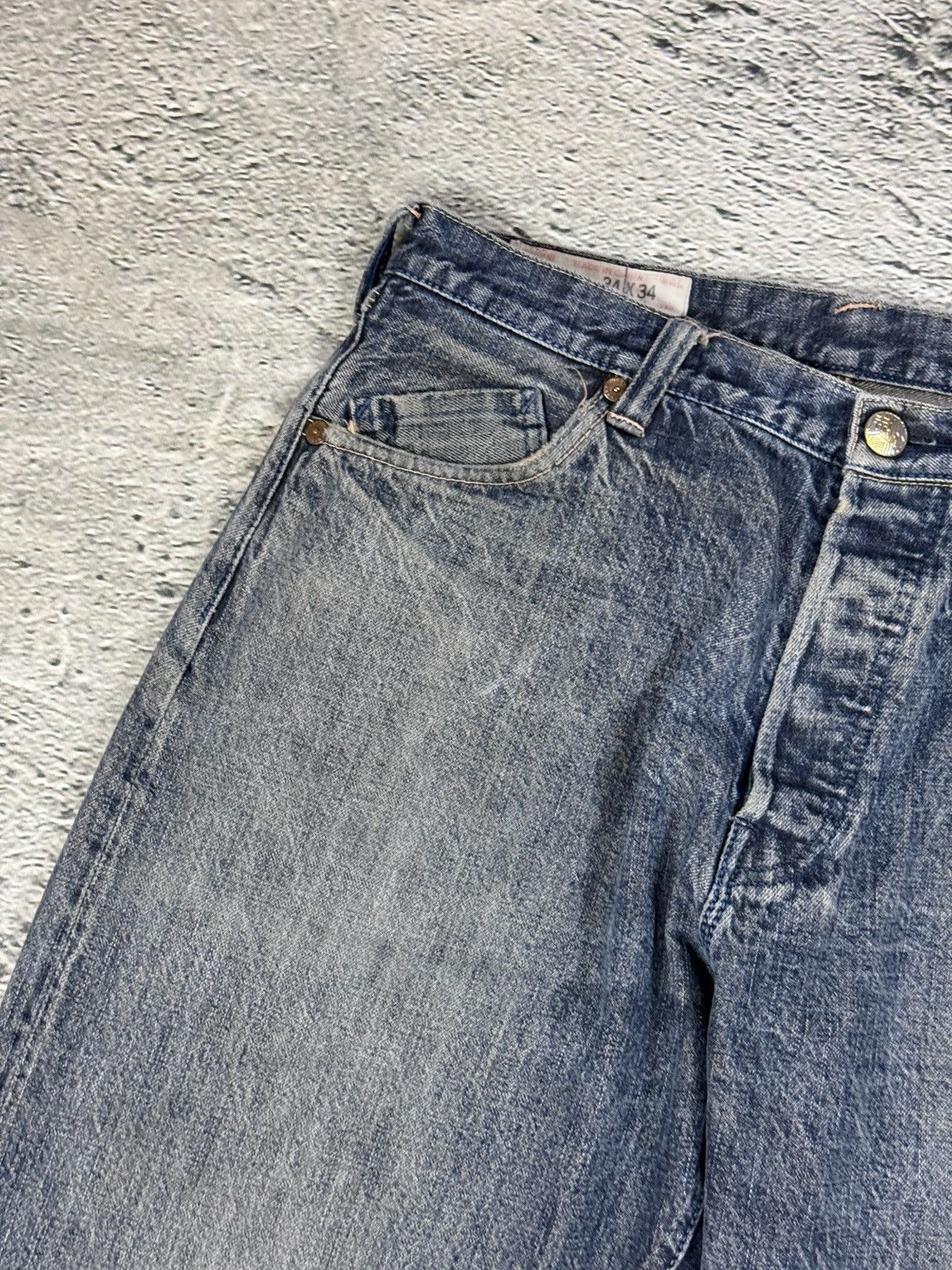 Evisu Evisu Yamane jeans vintage Japanese selvedge denim pants Size US 32 / EU 48 - 11 Thumbnail