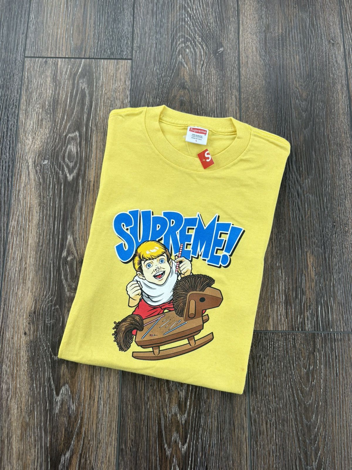 Supreme Sean Cliver Sugar Rush Tee 2010 Yellow