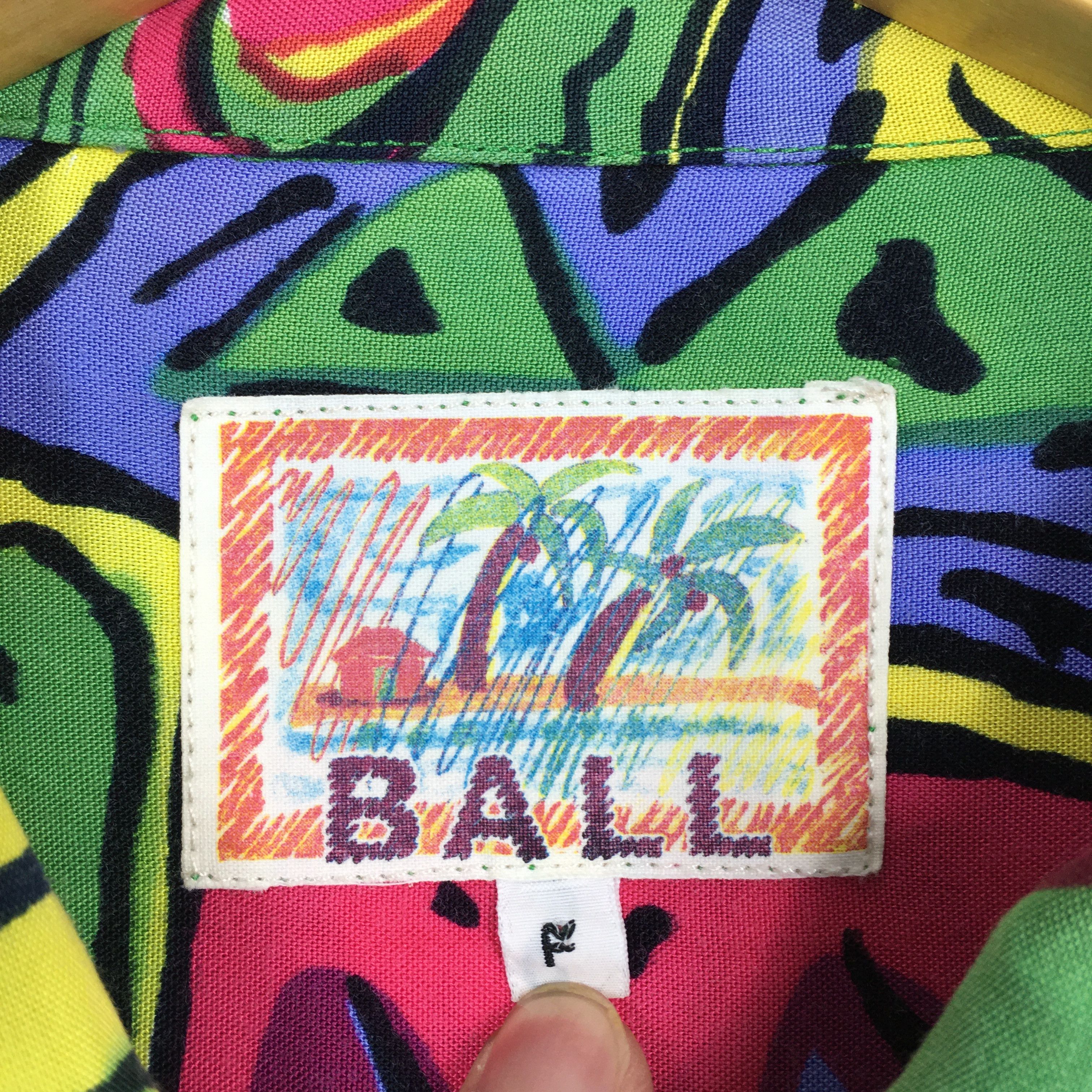 Art Comes First Vintage 80s Hawaiian Abstract Pop Art Rayon Shirt XLarge Size US XL / EU 56 / 4 - 5 Thumbnail