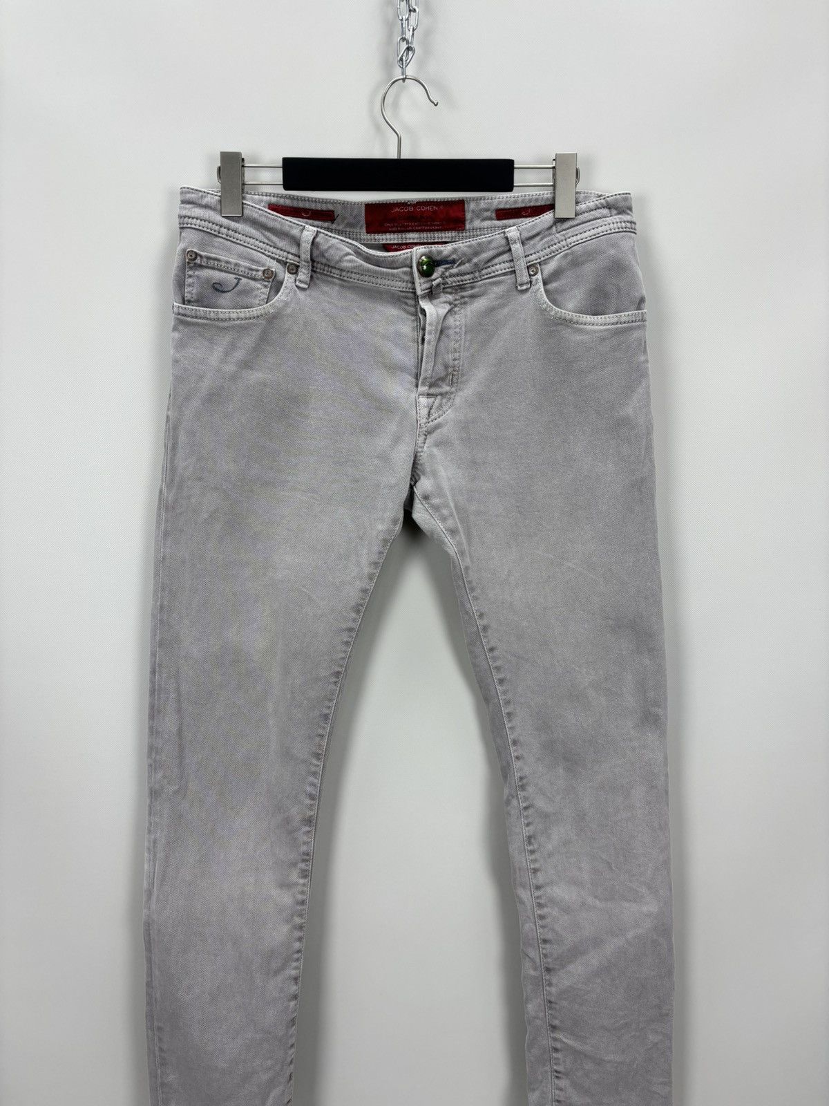 Jacob Cohen Mens jeans Jacob Cohen Size 35 Color Gray Size US 35 - 2 Thumbnail