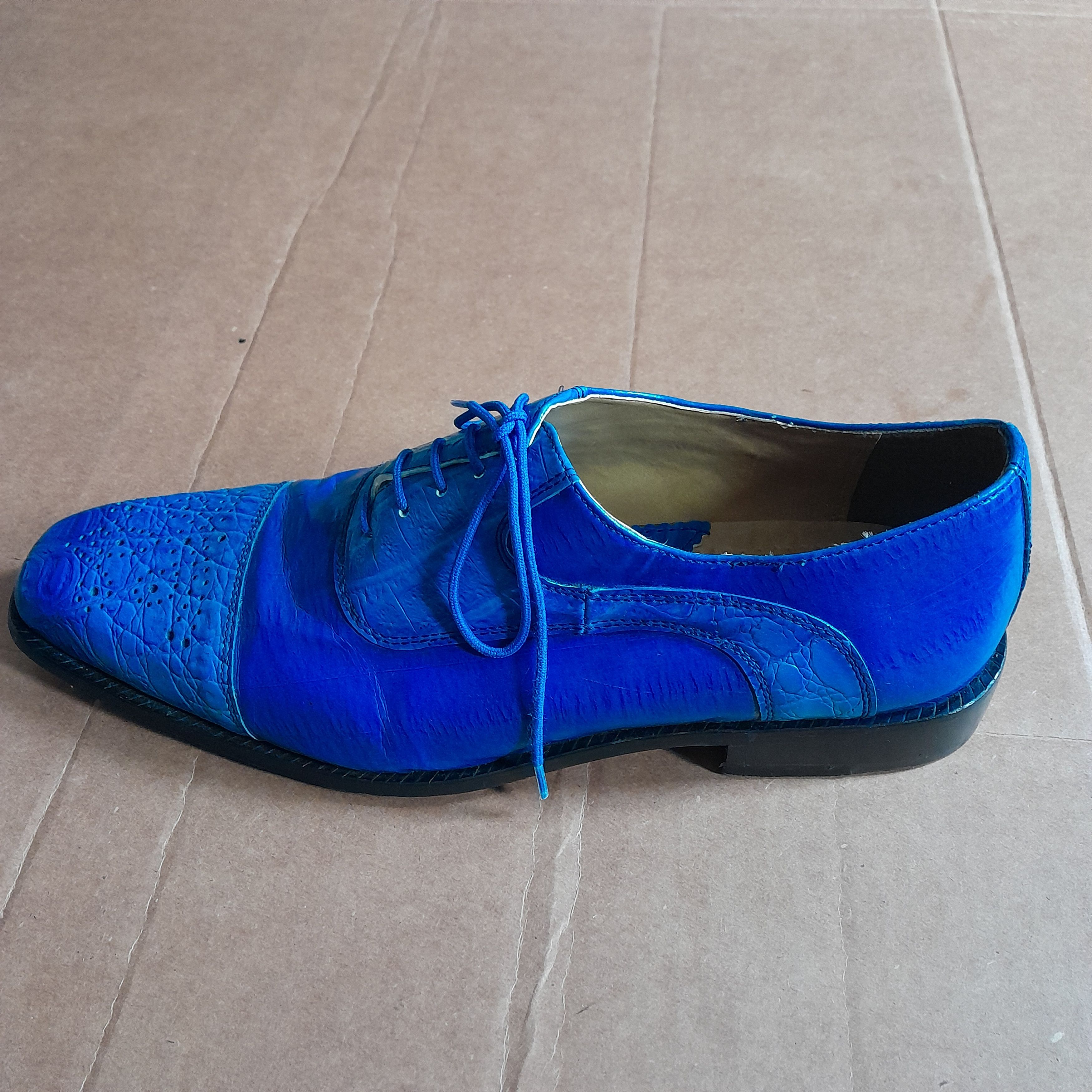 Other Liberty Men’s Exclusives LS1057 Dress Shoes Blue Size US 10.5 / EU 43-44 - 3 Thumbnail