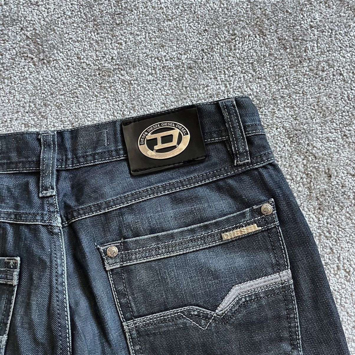 Diesel Vintage Diesel Y2K Rap Jeans 31 Size US 31 - 5 Thumbnail